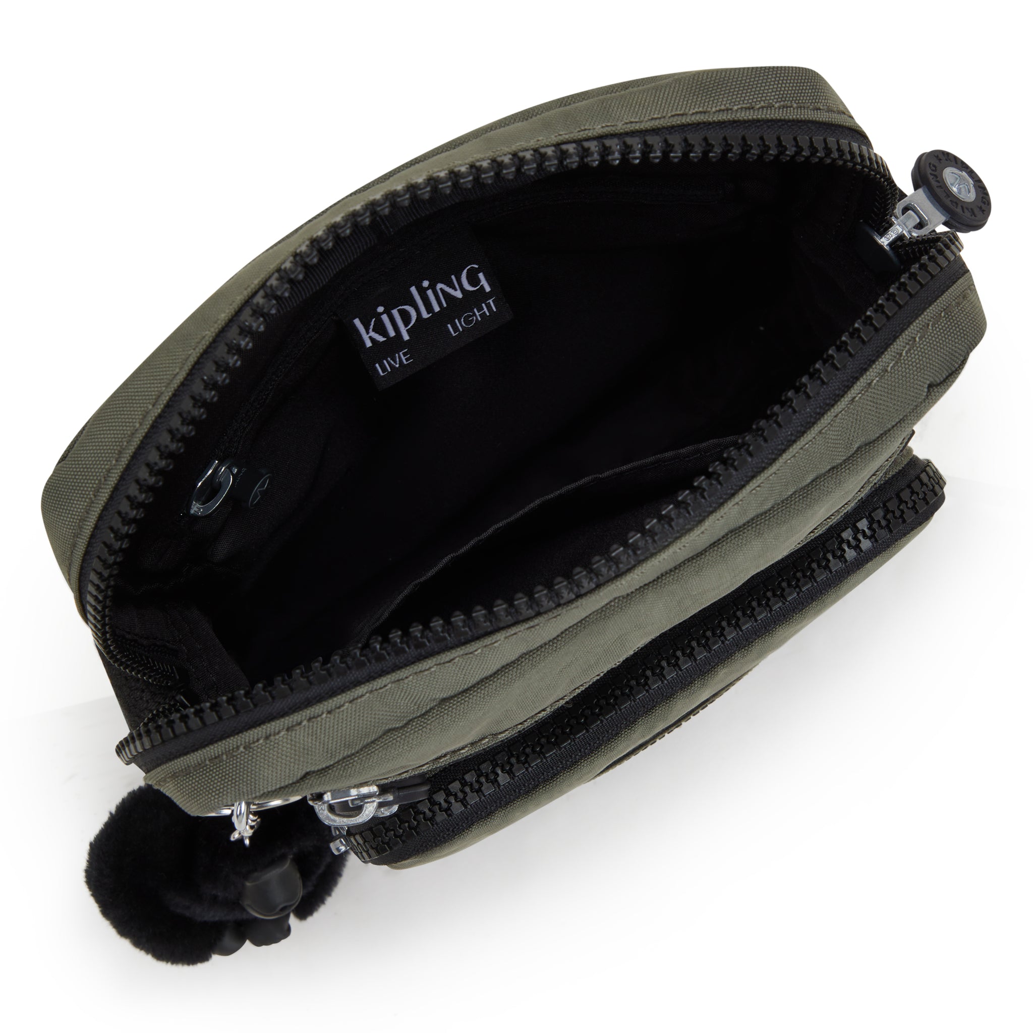 Kipling Gunne Green Moss Crossbody Bag I3244-88D