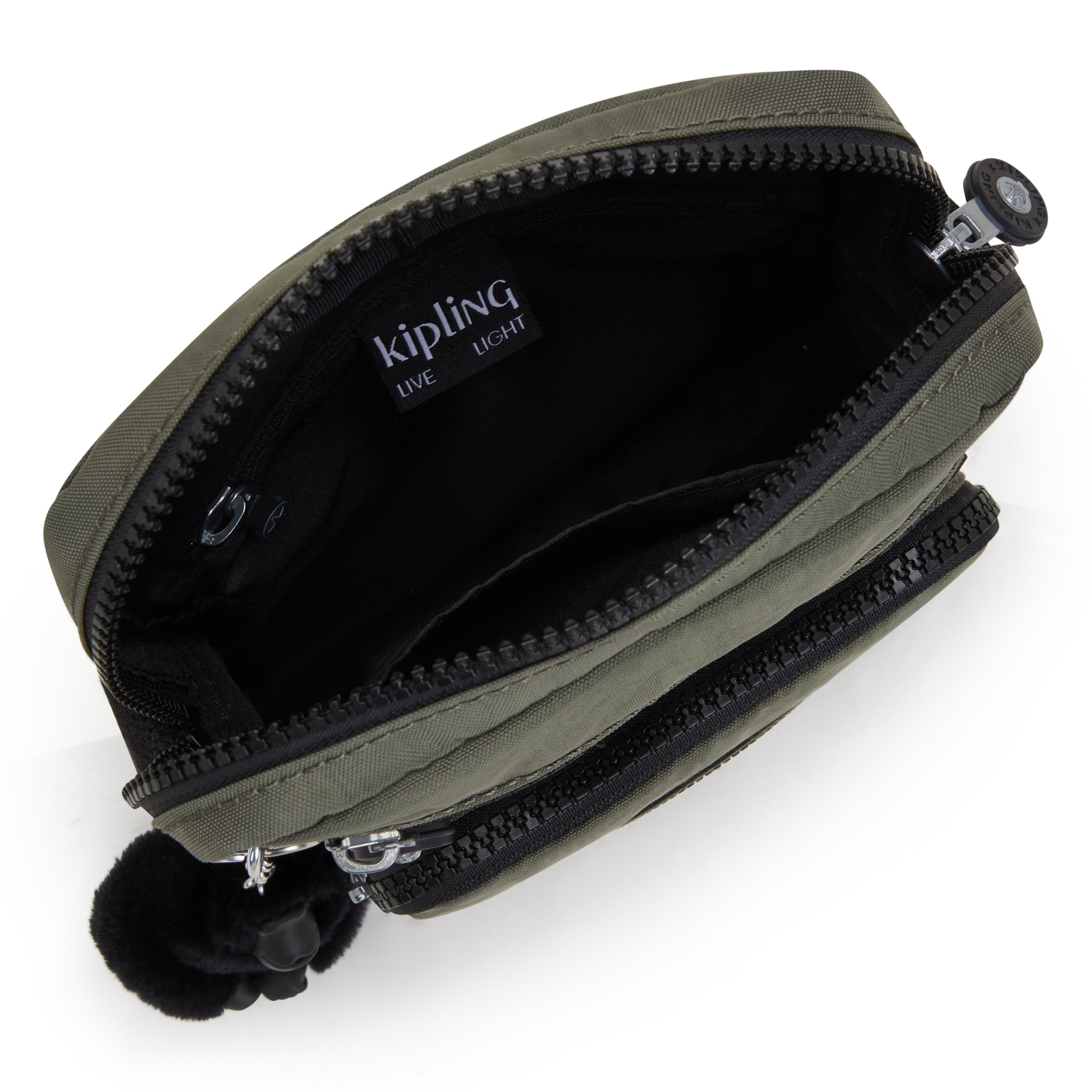 Kipling Gunne Green Moss Crossbody Bag I3244-88D