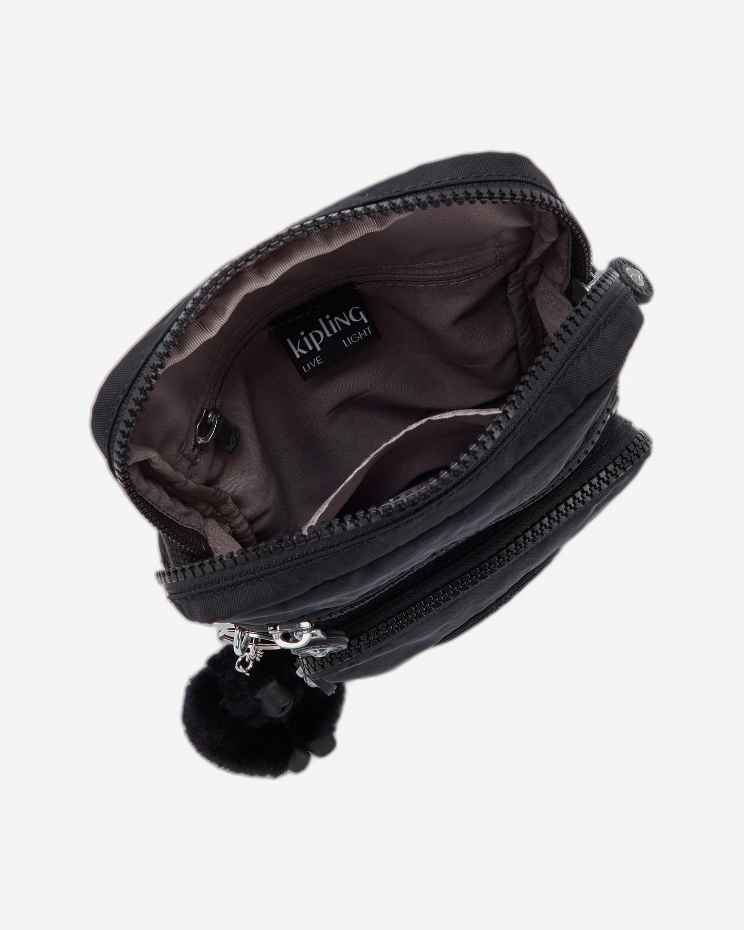 Kipling Gunne Black Noir Small Crossbody Bag C2I3244-P39