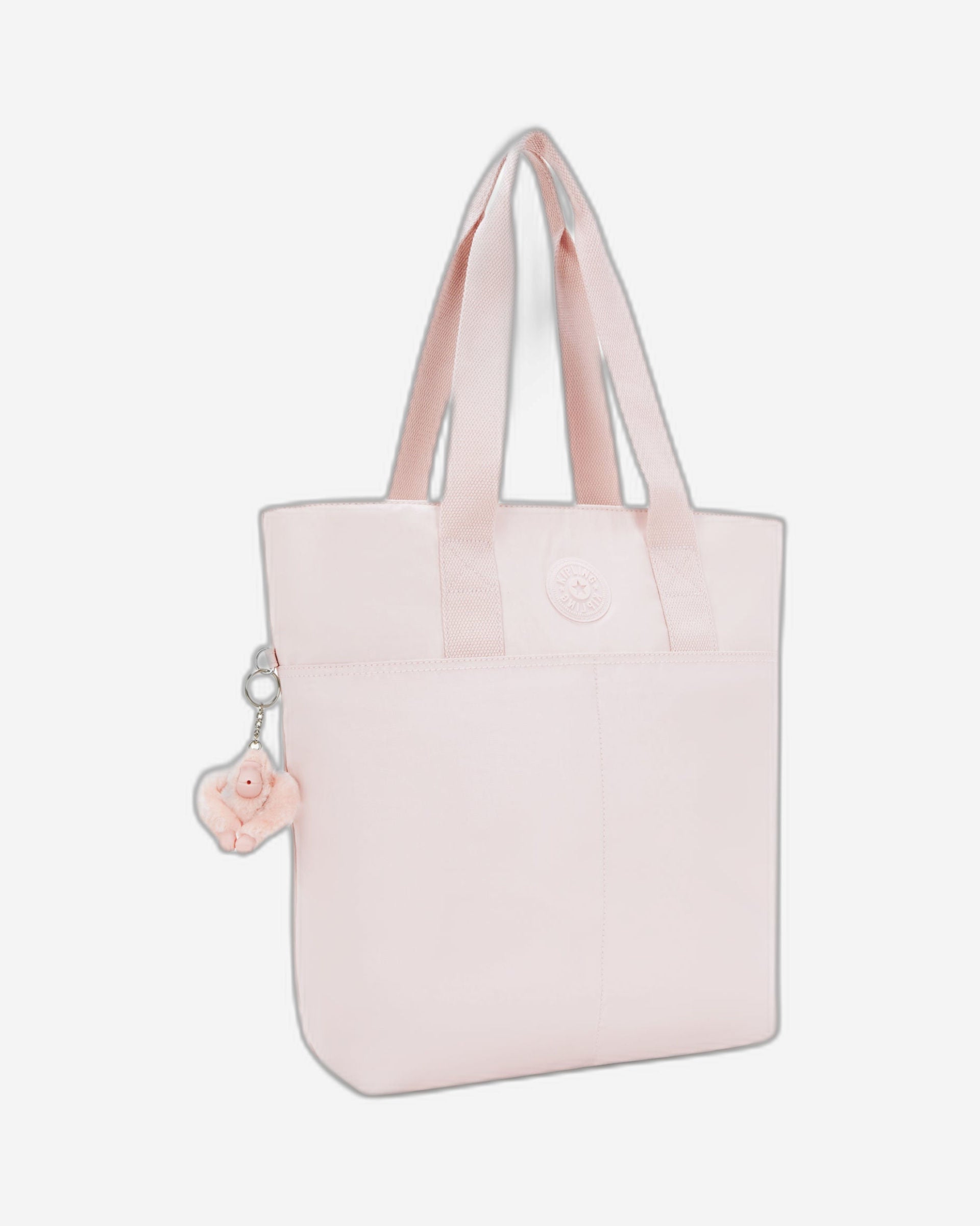 Kipling Hanifa Pink Shine Tote Bag I3272-3DZ