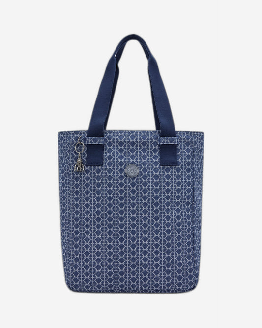 Kipling Jowns Signature Denim Medium Tote I3283-7PF