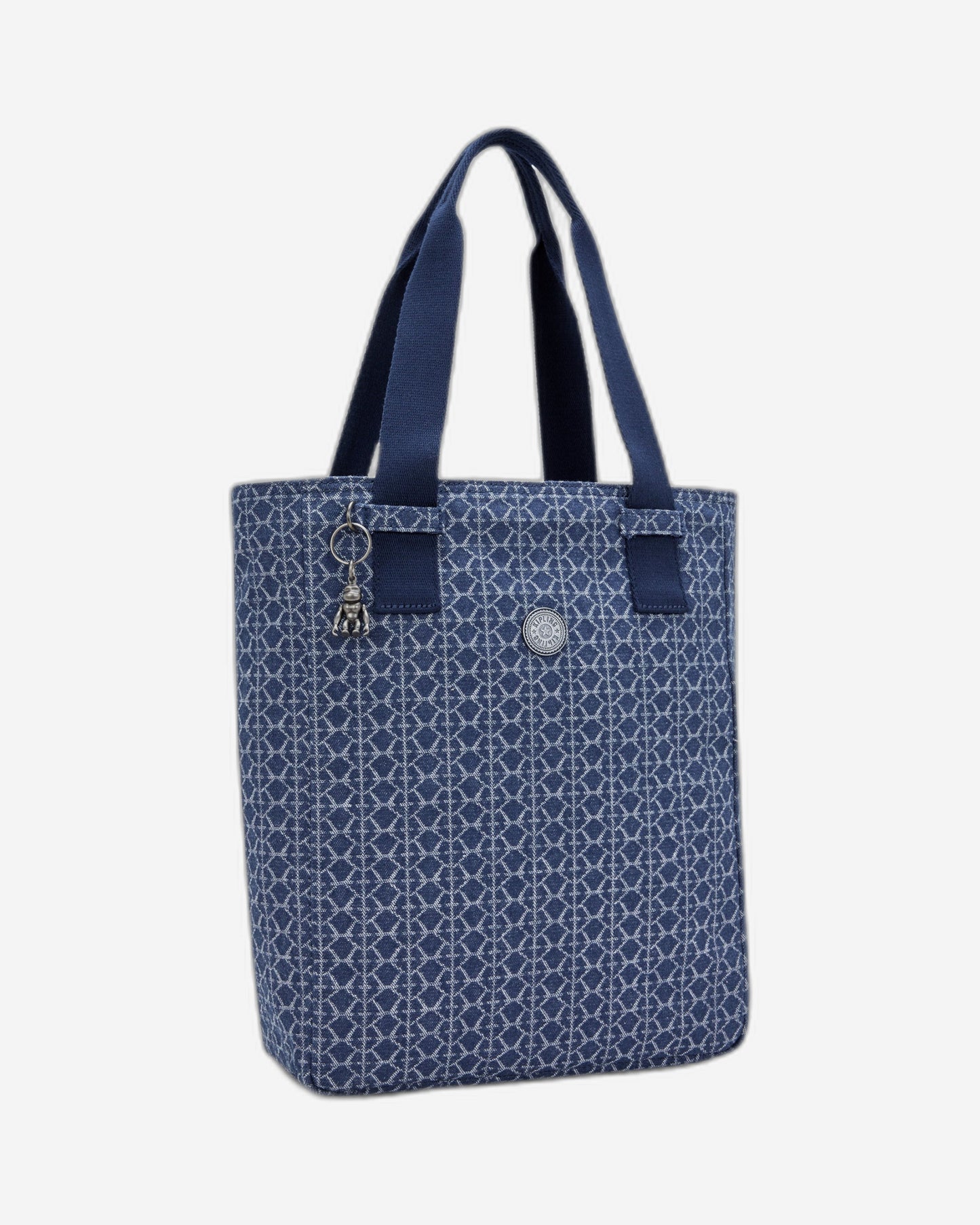 Kipling Jowns Signature Denim Medium Tote I3283-7PF