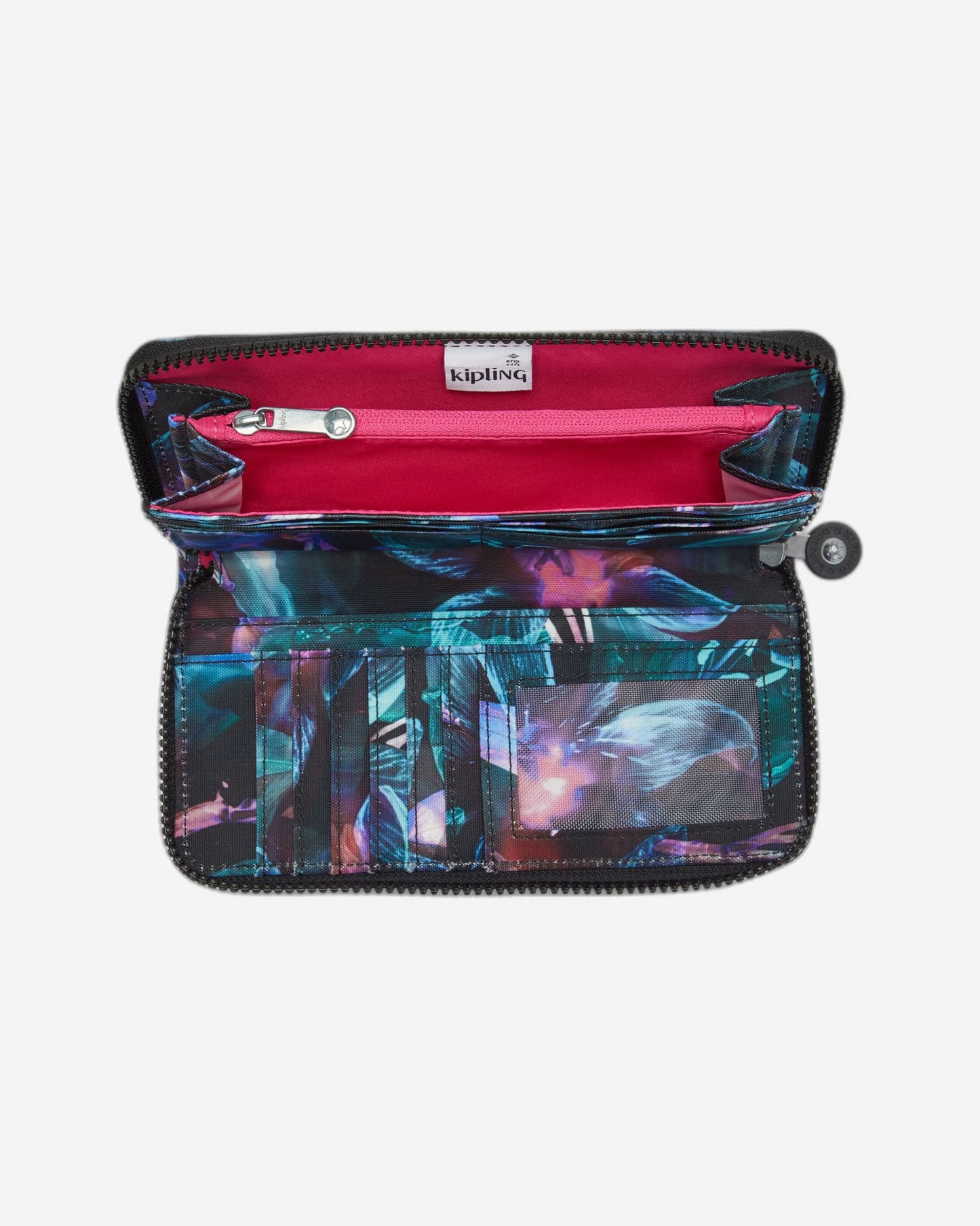 Kipling Money World Spectral Orchid Large Wallet I3285-7DP