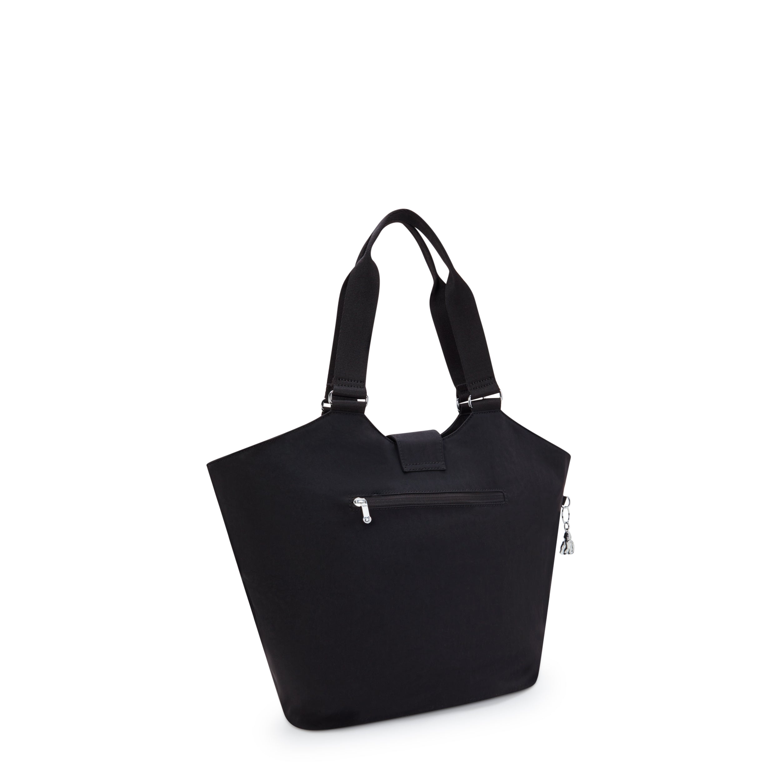 Kipling Recicely Black Spice Medium Tote with Zipped & Magnetic Closure I3286-5JB