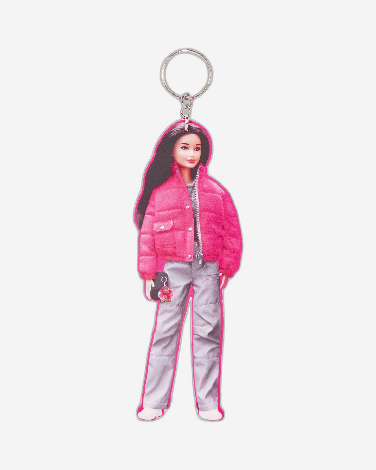 Kipling Barbie Charm Extra Power Pink Keyhanger C2I3295-BA2