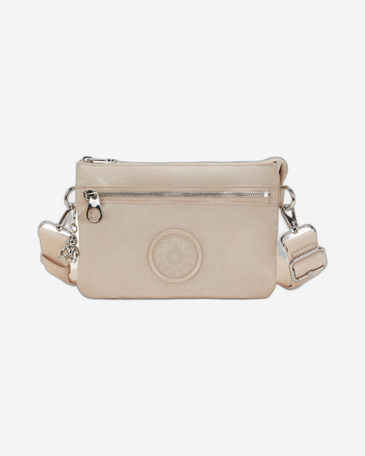 Kipling Riri Zip Beige Spice Crossbody Bag I3302-26J
