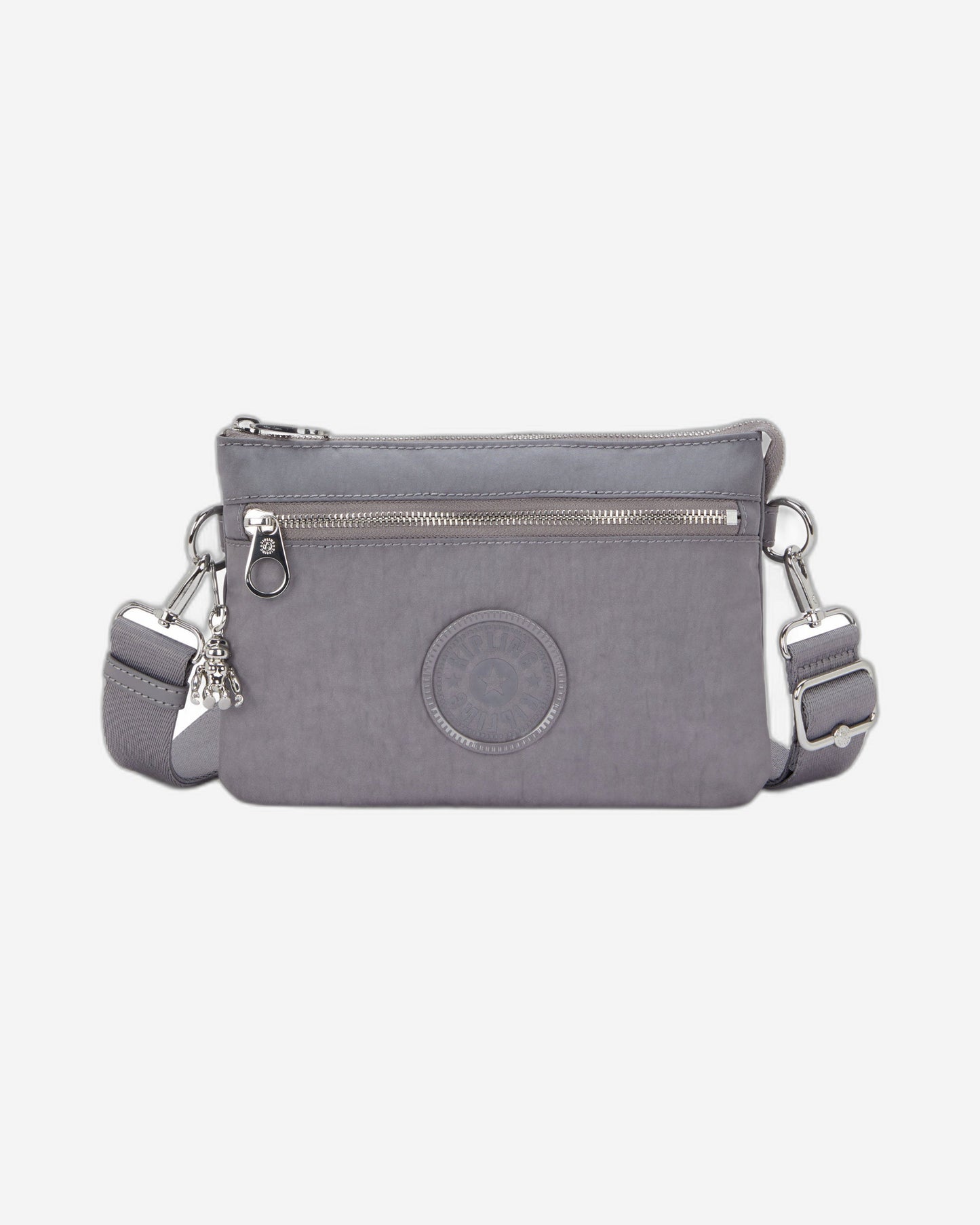 Kipling Riri Zip Grey Spice Small crossbody (with removable shoulderstrap) I3302-4GV