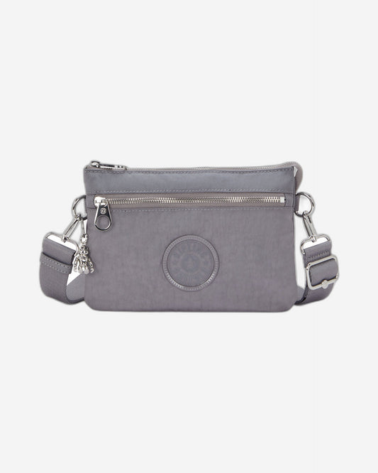 Kipling Riri Zip Grey Spice Small crossbody (with removable shoulderstrap) I3302-4GV