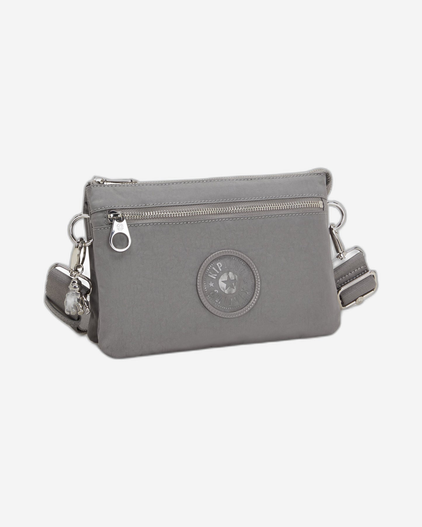 Kipling Riri Zip Grey Spice Small crossbody (with removable shoulderstrap) I3302-4GV