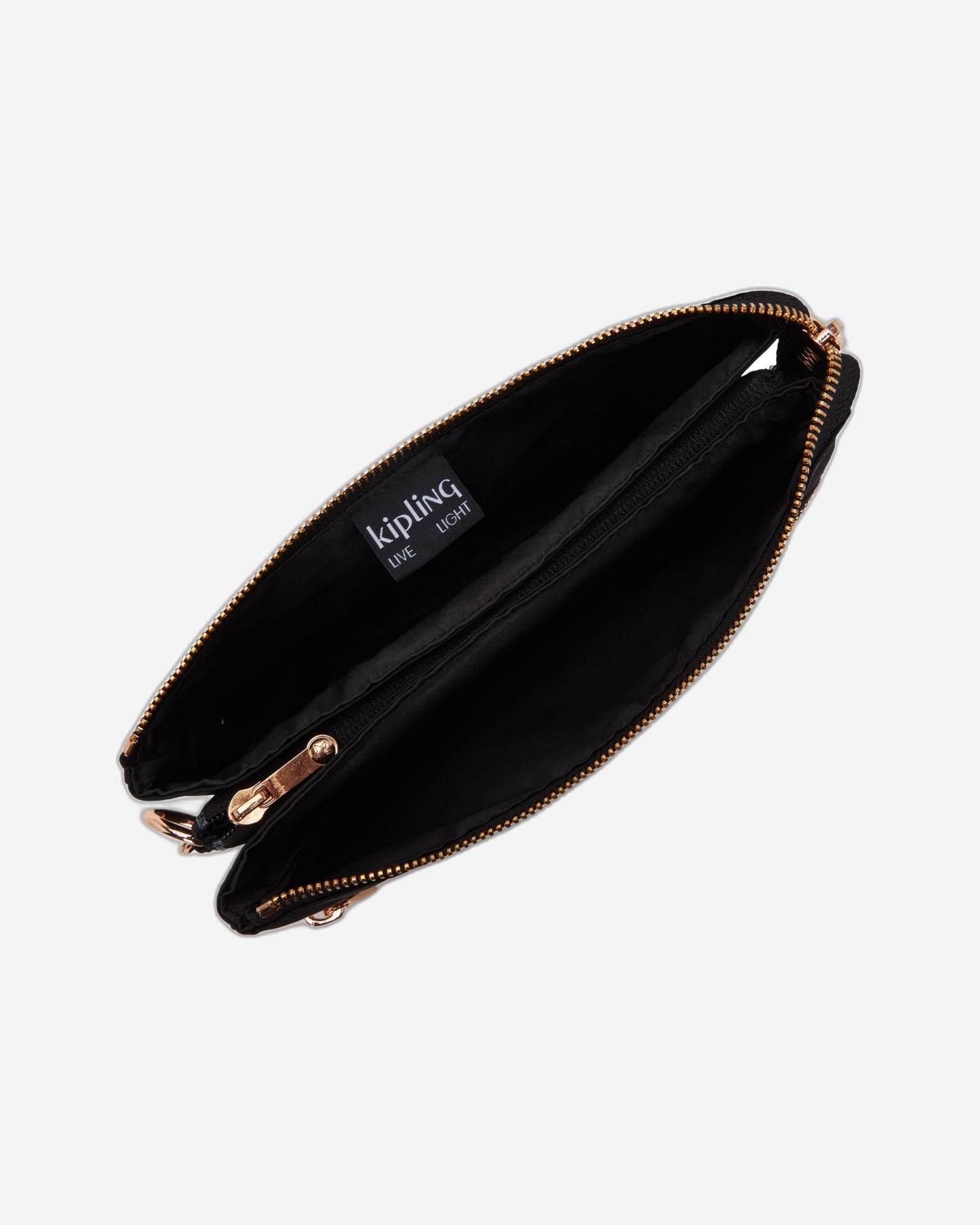 Kipling Riri Zip Blck Rose Spice Small Crossbody  I3302-62Q