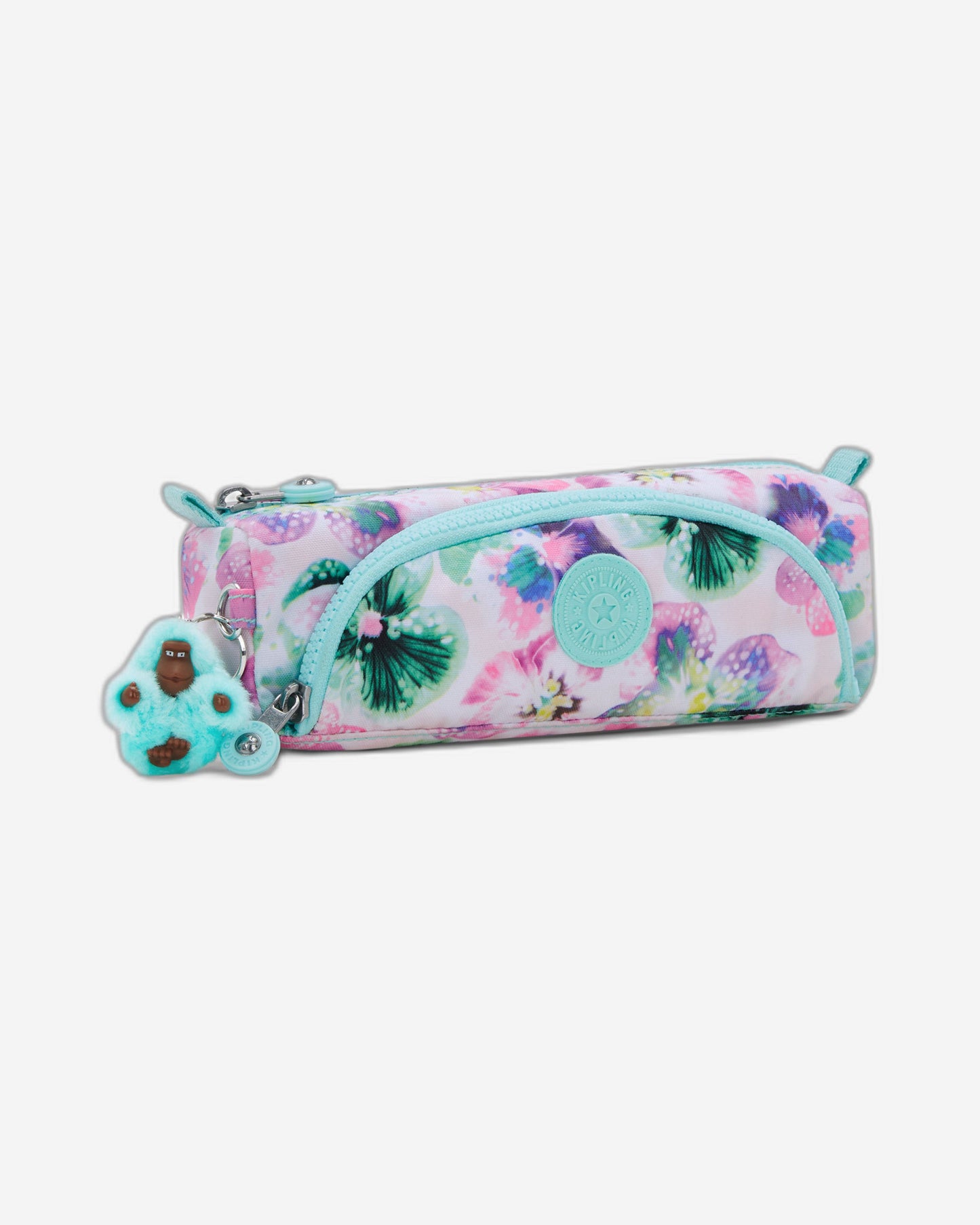Kipling Cute Aqua Blossom Medium Pencase C2I3330-7EC