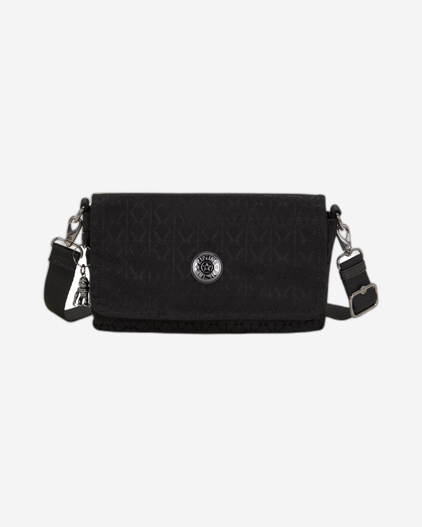 Kipling Aras Up Black Sign Jq Small Shoulderbag I3353-Y12