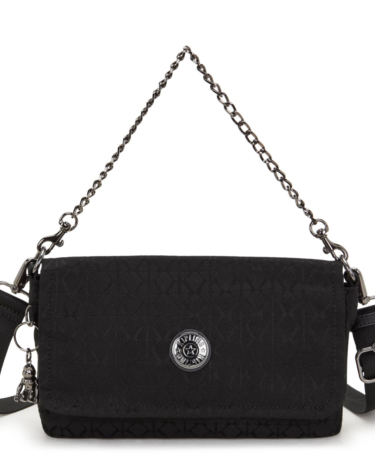 Kipling Aras Up Black Sign Jq Small Shoulderbag I3353-Y12