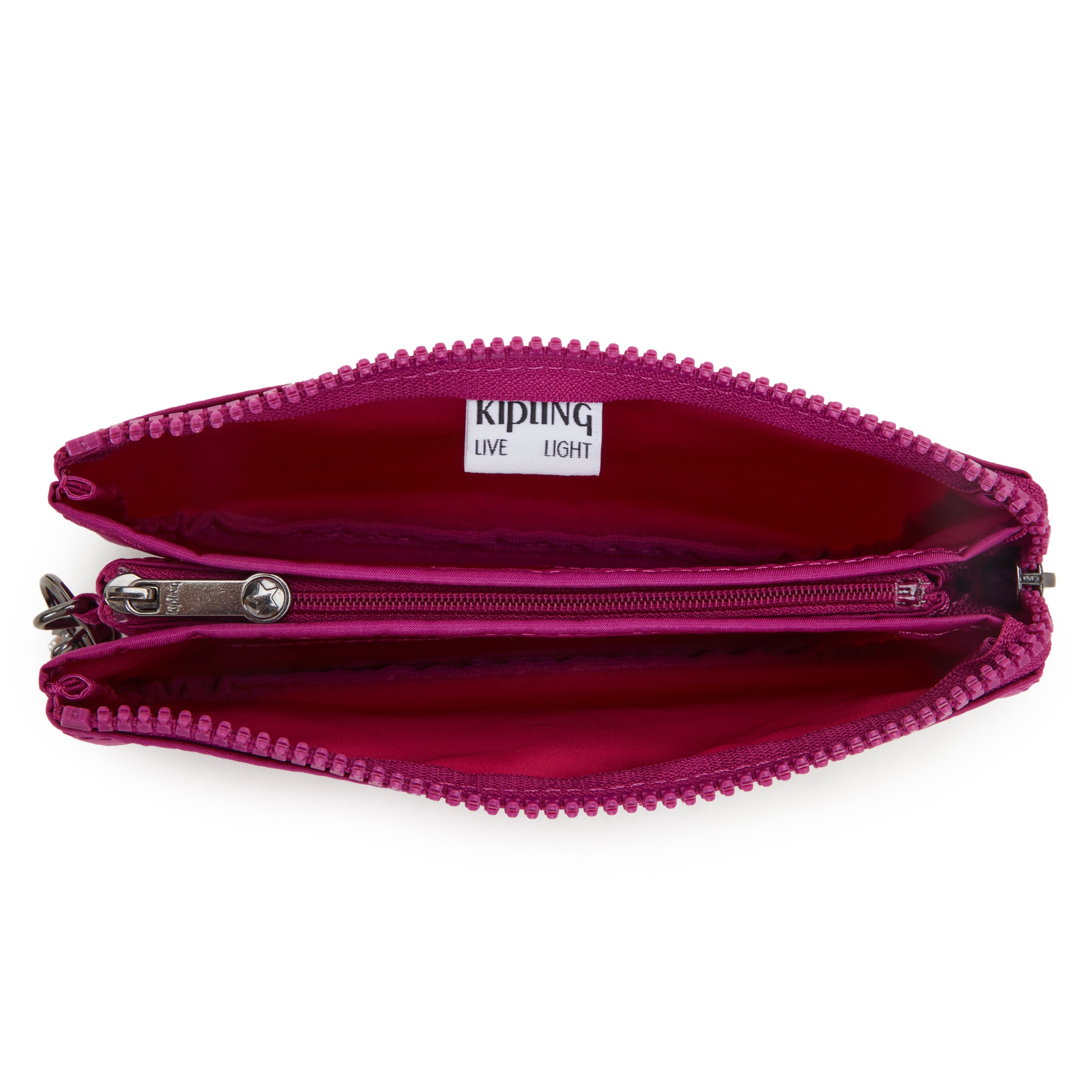 Kipling Creativity L Fuchsia Night Large Purse I3361-7LE