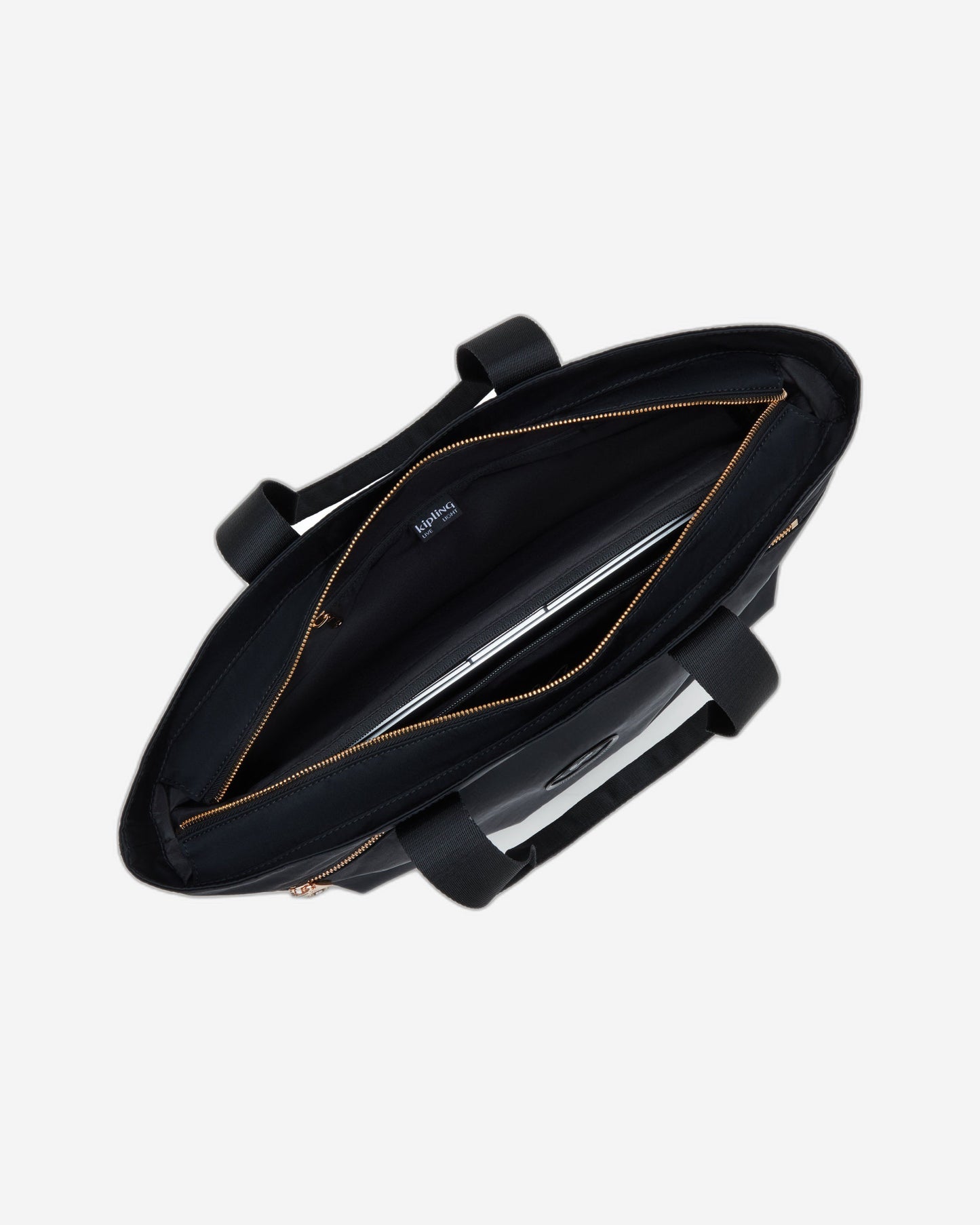 Kipling Colissa Zip Blck Rose Spice Large Tote I3381-62Q