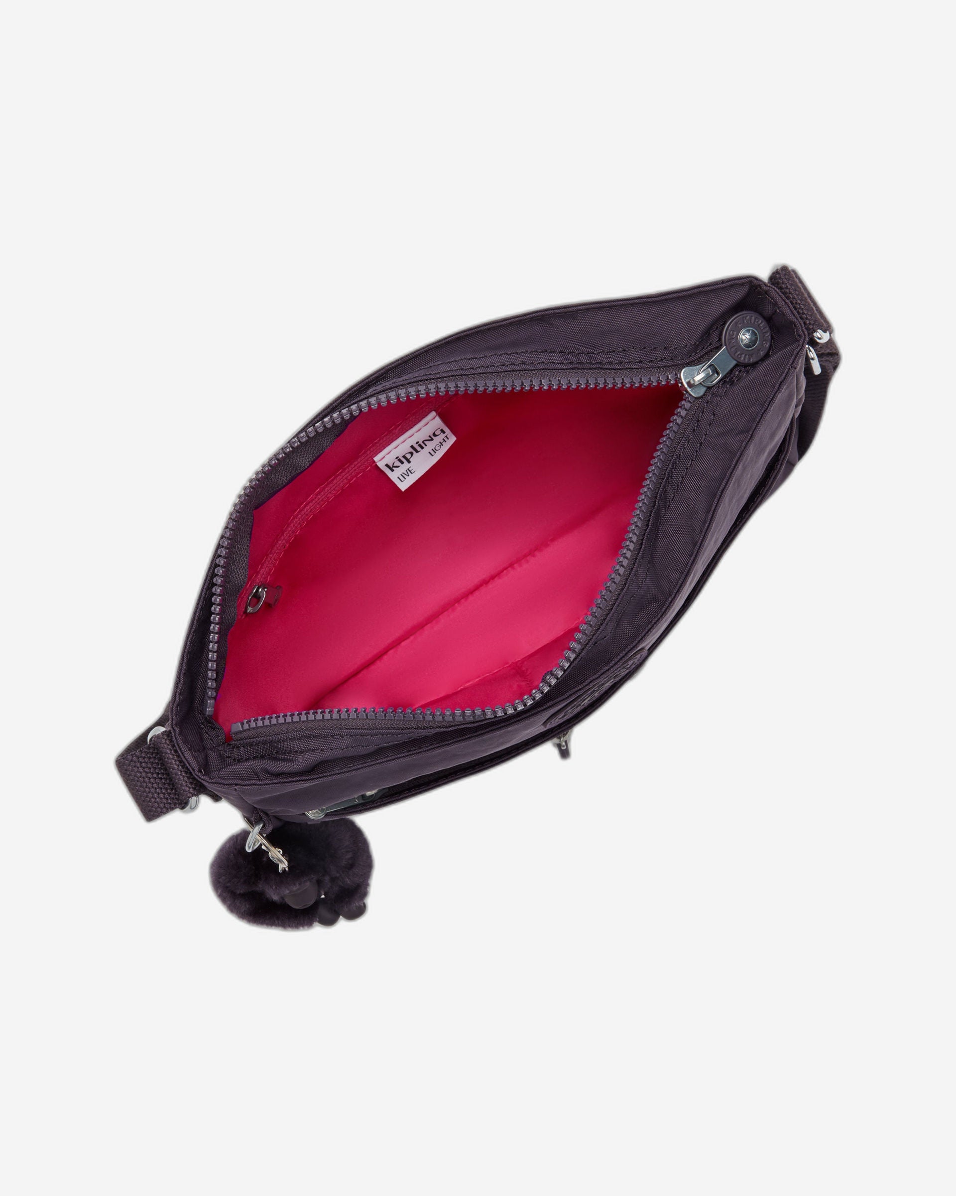 Kipling New Angie Ultimate Plum Small Crossbody I3389-67U