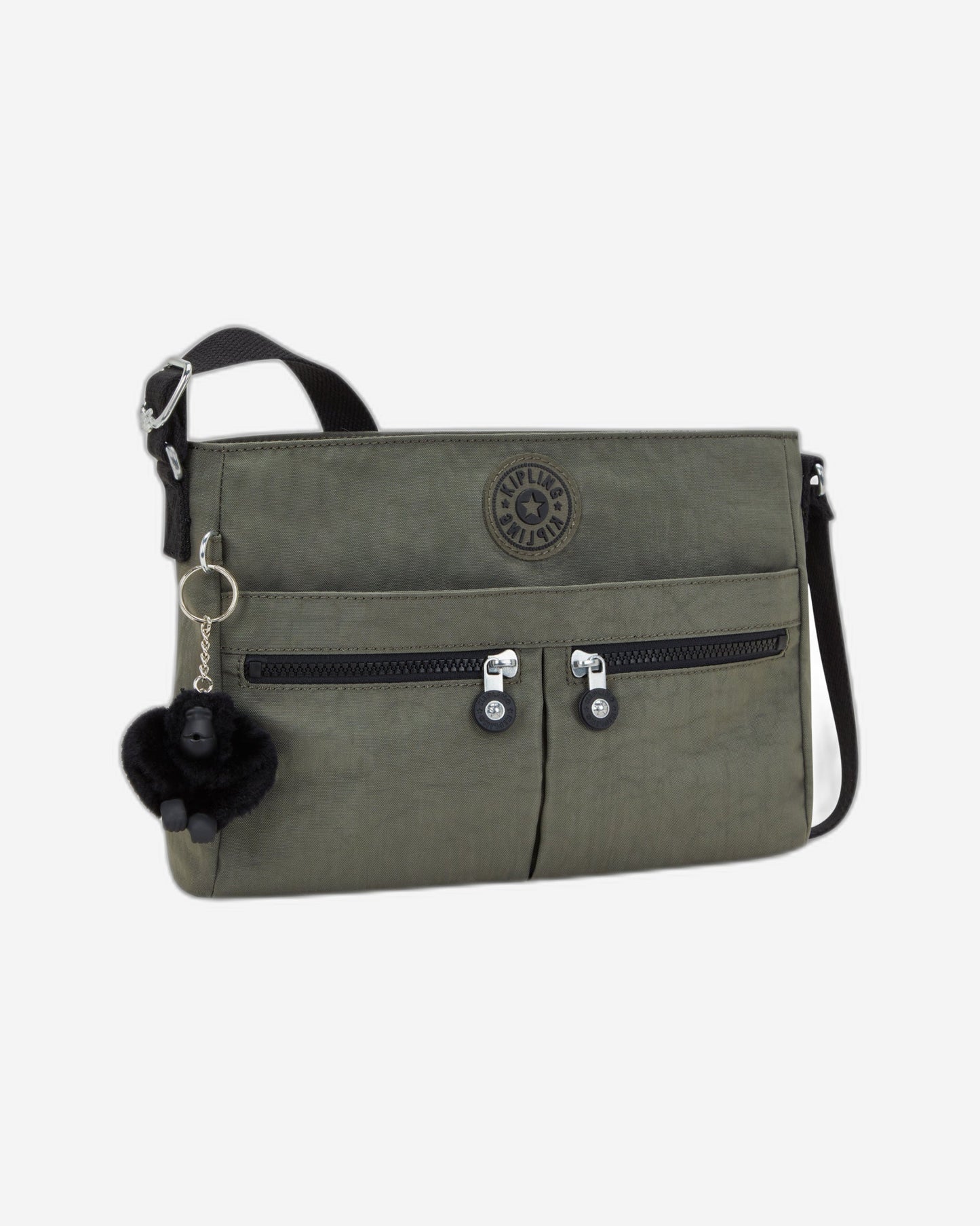 Kipling New Angie Green Moss Small Crossbody Bag C2I3389-88D
