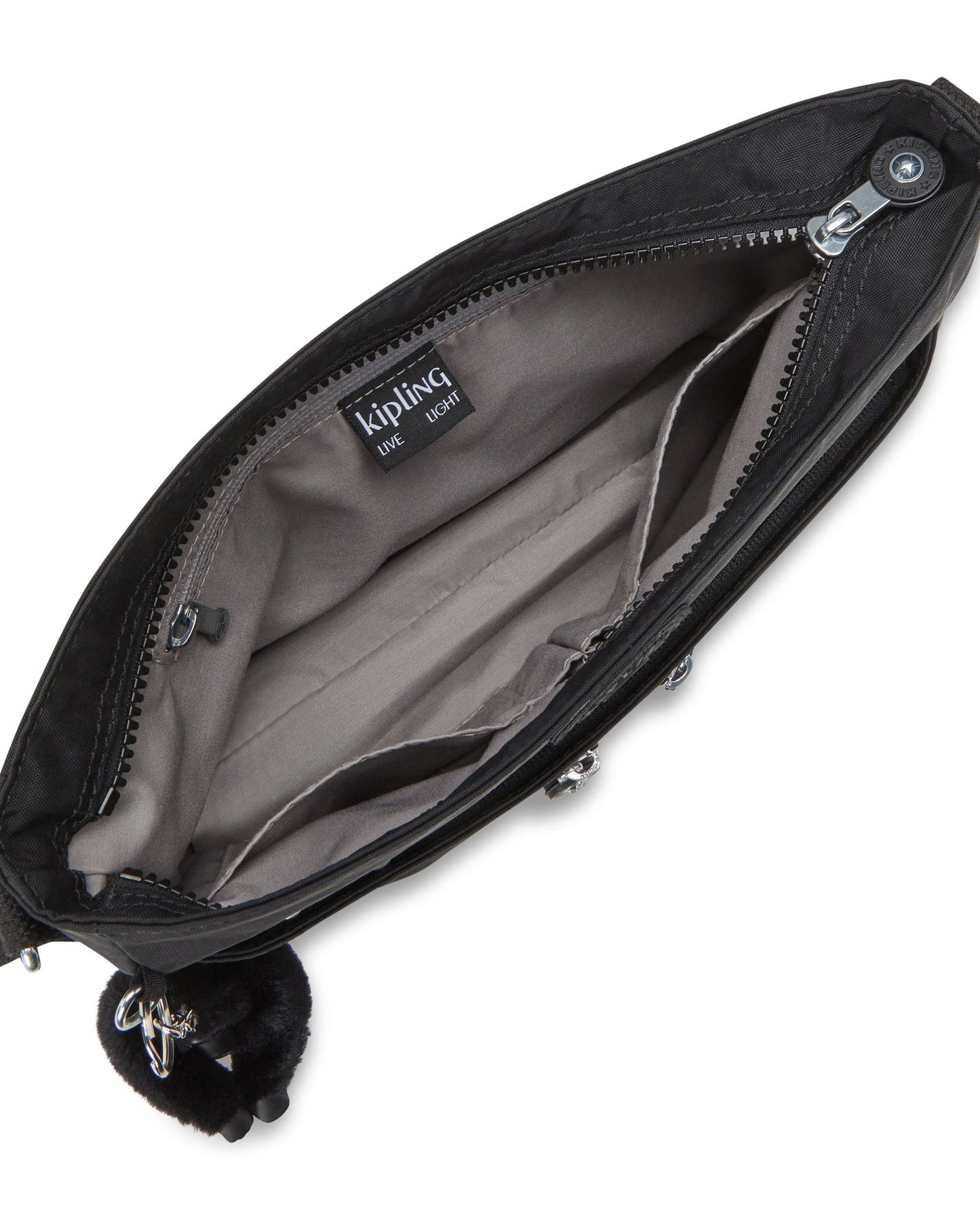 Kipling New Angie Black Noir Small Crossbody Bag C2I3389-P39