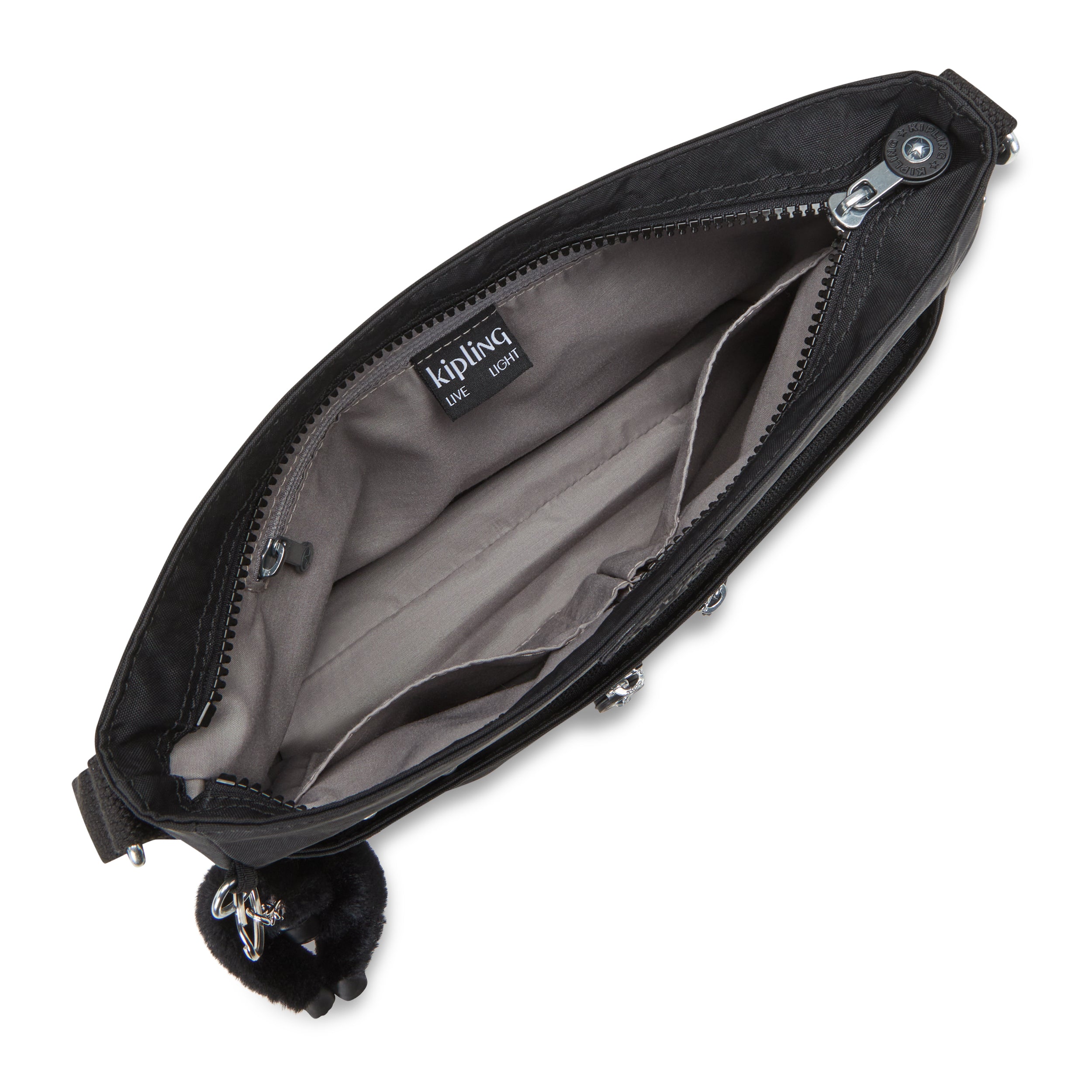Kipling New Angie Black Noir Small Crossbody Bag C2I3389-P39