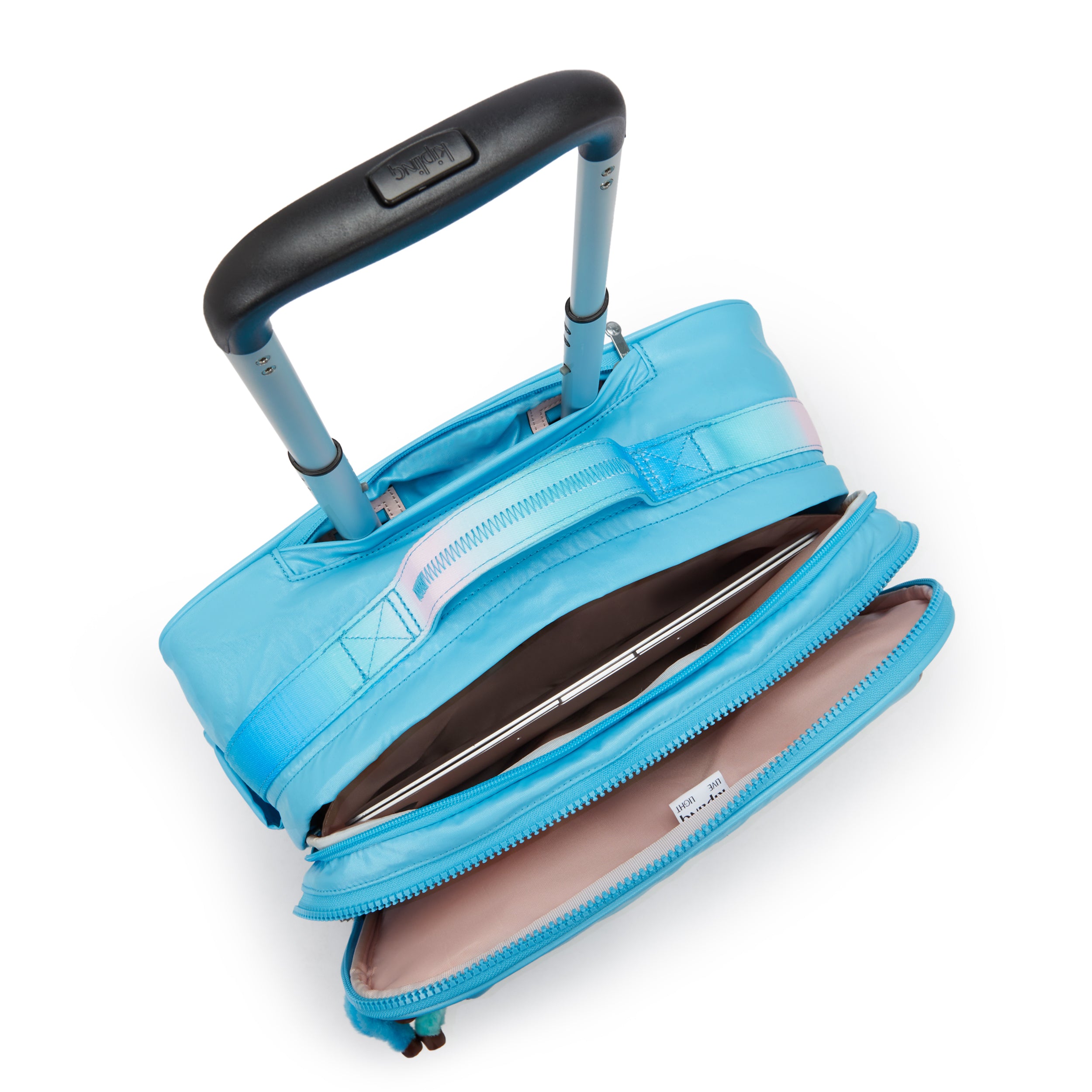 Kipling New Storia Sea Blue Met Large wheeled bag I3390-52D