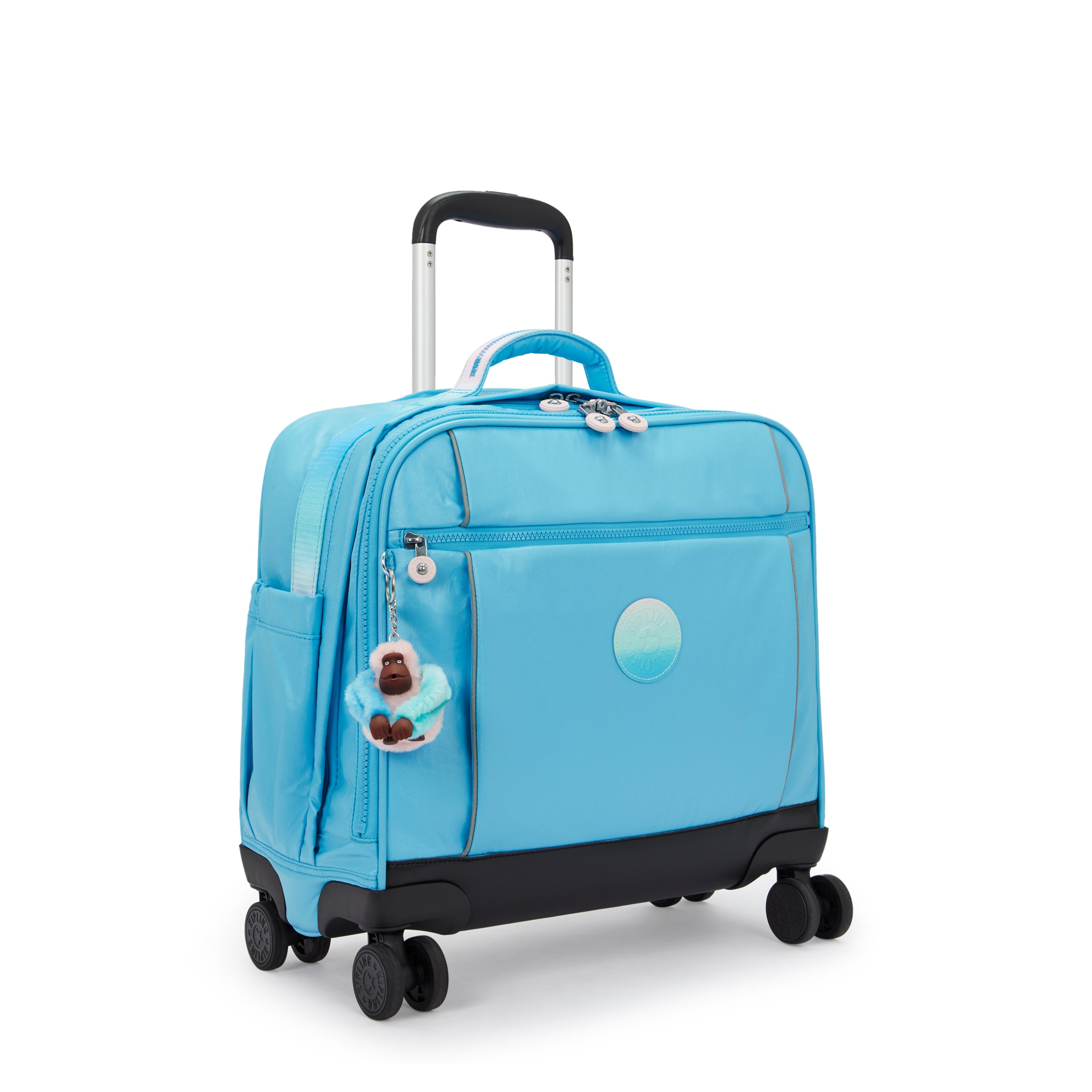 Kipling New Storia Sea Blue Met Large wheeled bag I3390-52D