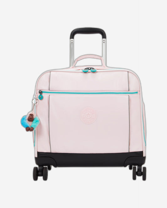 Kipling New Storia Sea Pink Met Wheeled Bag I3390-52J
