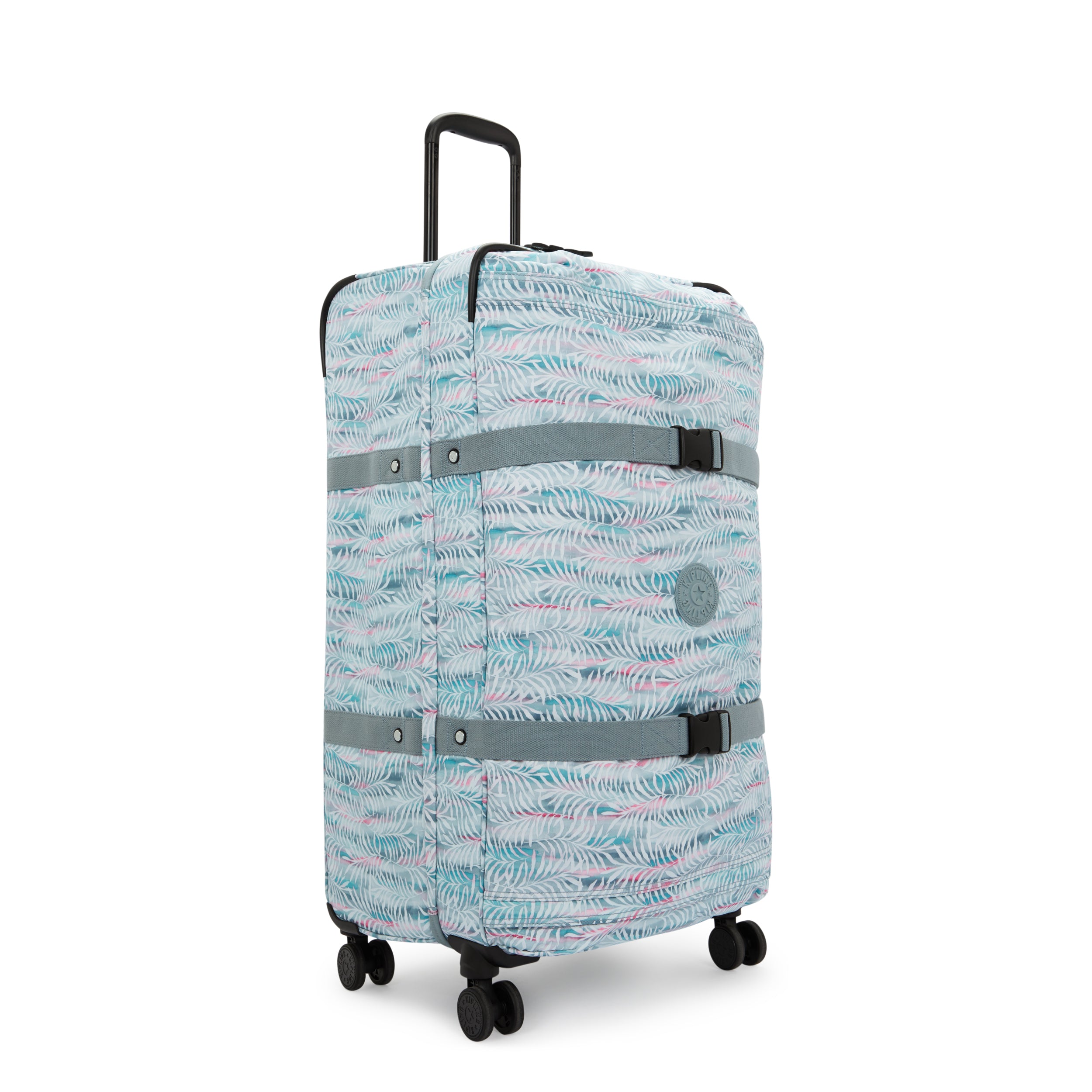 Kipling Spontaneous L Palmtree Leaves Large Wheeled Luggage I3397-3QN
