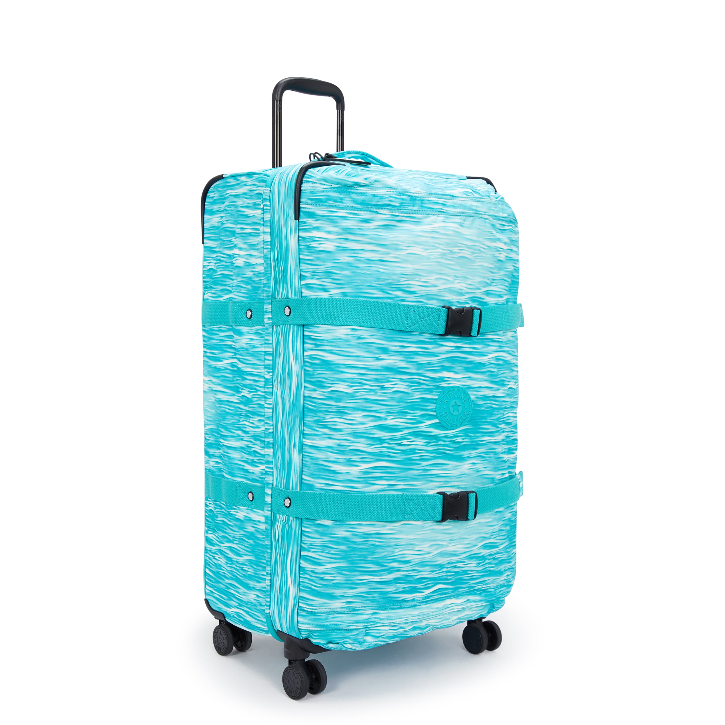 Kipling-Spontaneous L-Large Wheeled Luggage-Aqua Pool-I3397-5Mf