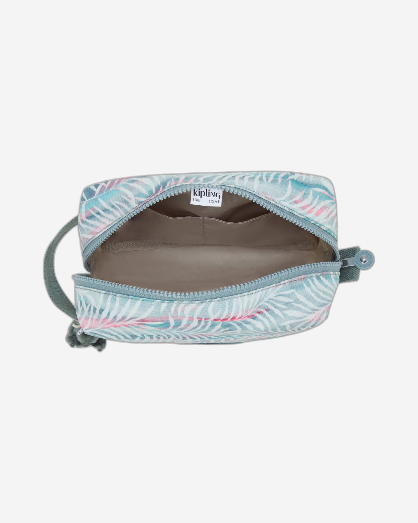 Kipling Parac Palmtree Leaves Large Toiletry Bag I3419-3QN