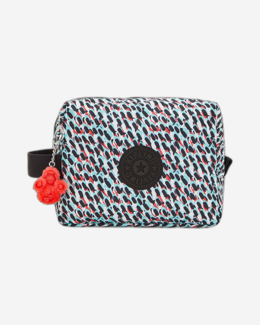 Kipling Parac Abstract Print Large Toiletry Bag C2I3419-GN6