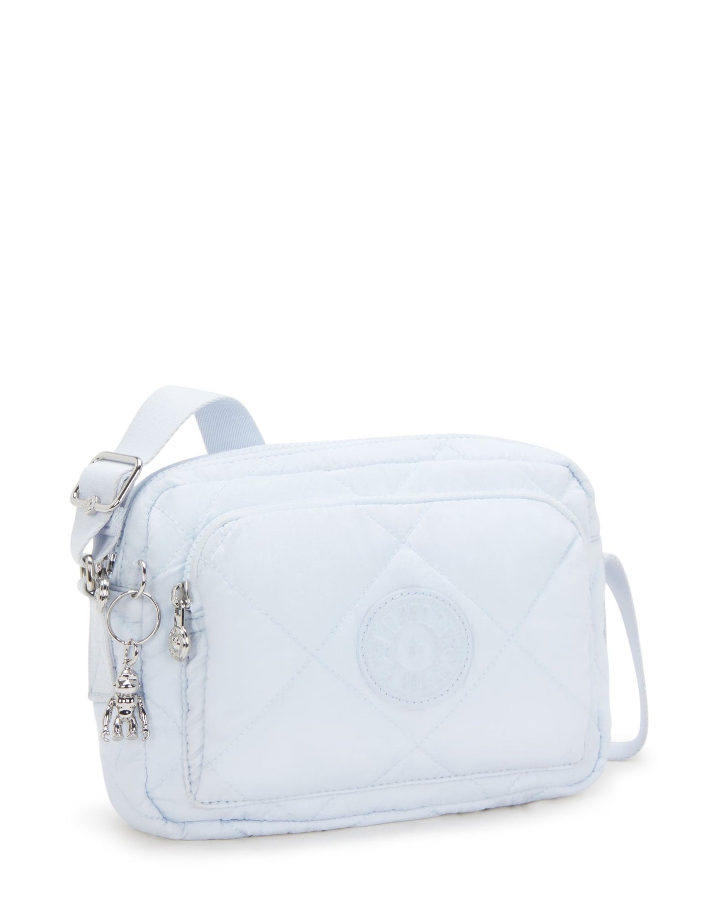 Kipling Abanu M Zip Water Blue Ql Medium Crossbody I3440-1TQ