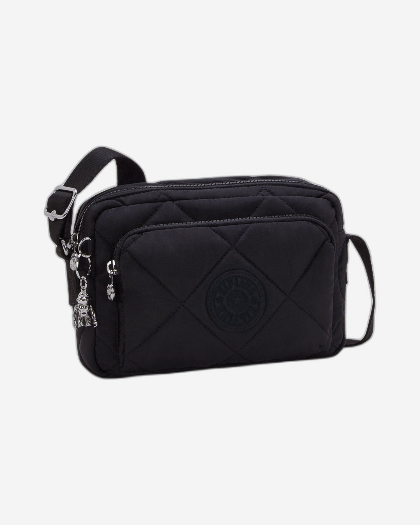 Kipling Abanu M Zip Cosmic Black Ql Medium Crossbody I3440-95R