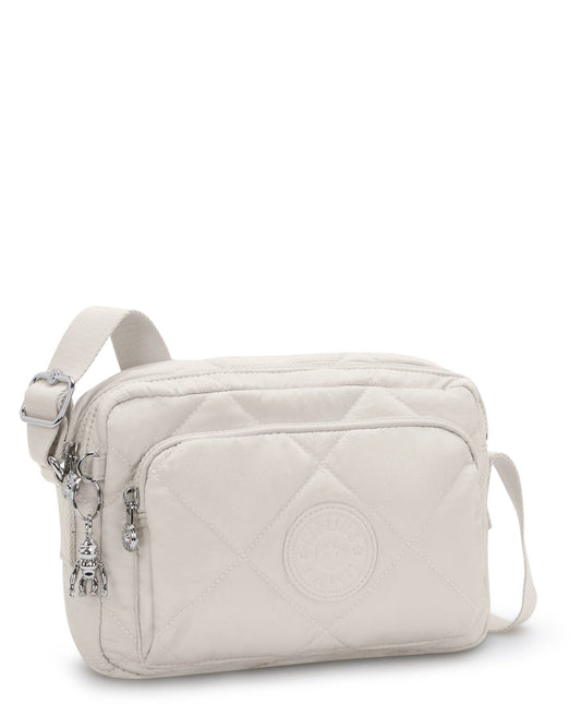 Kipling Abanu M Zip Airy Beige Ql Crossbody Bag I3440-CH2