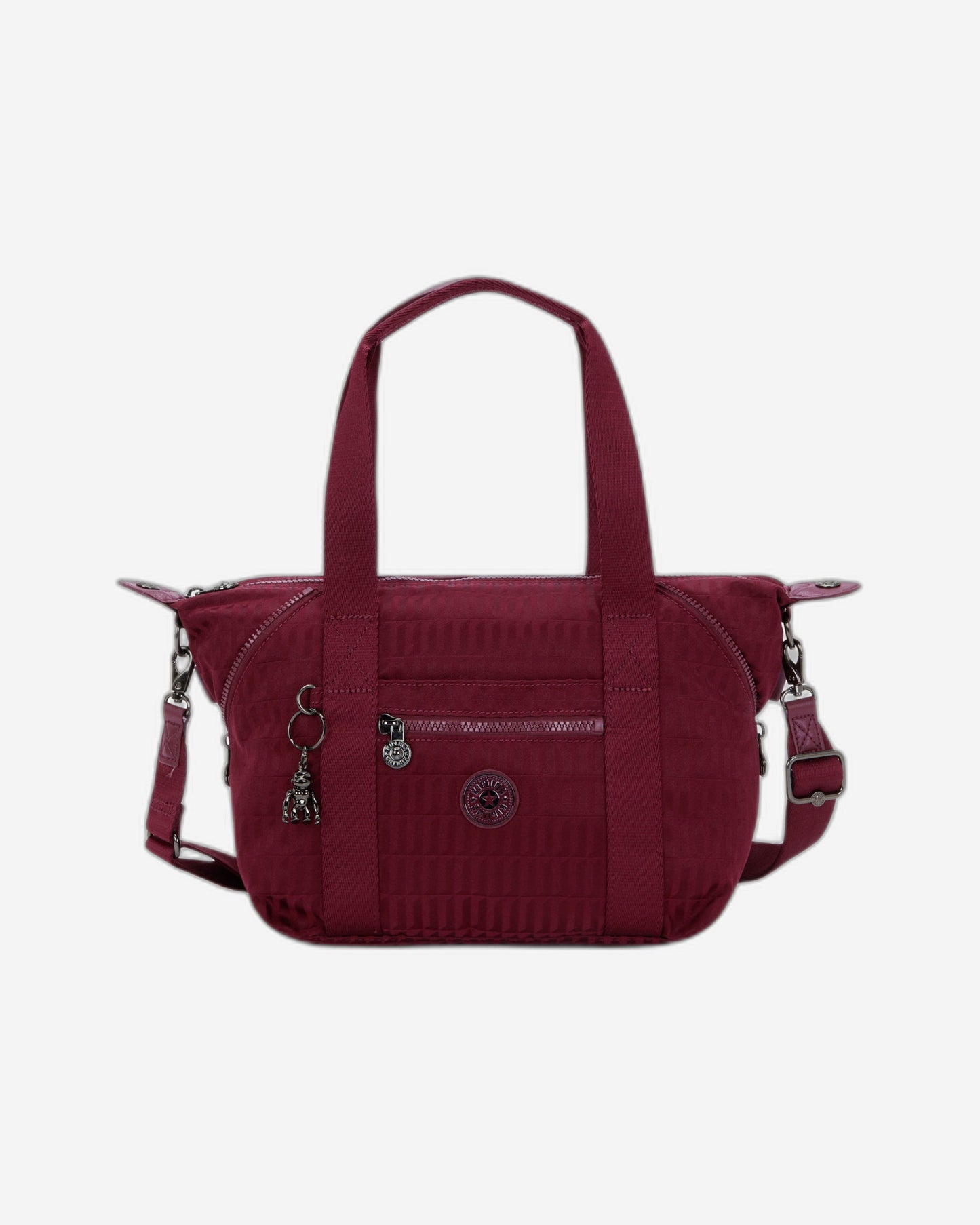 Kipling Art Mini Maroon Tile Jq Small handbag (with removable shoulderstrap) I3468-9HX