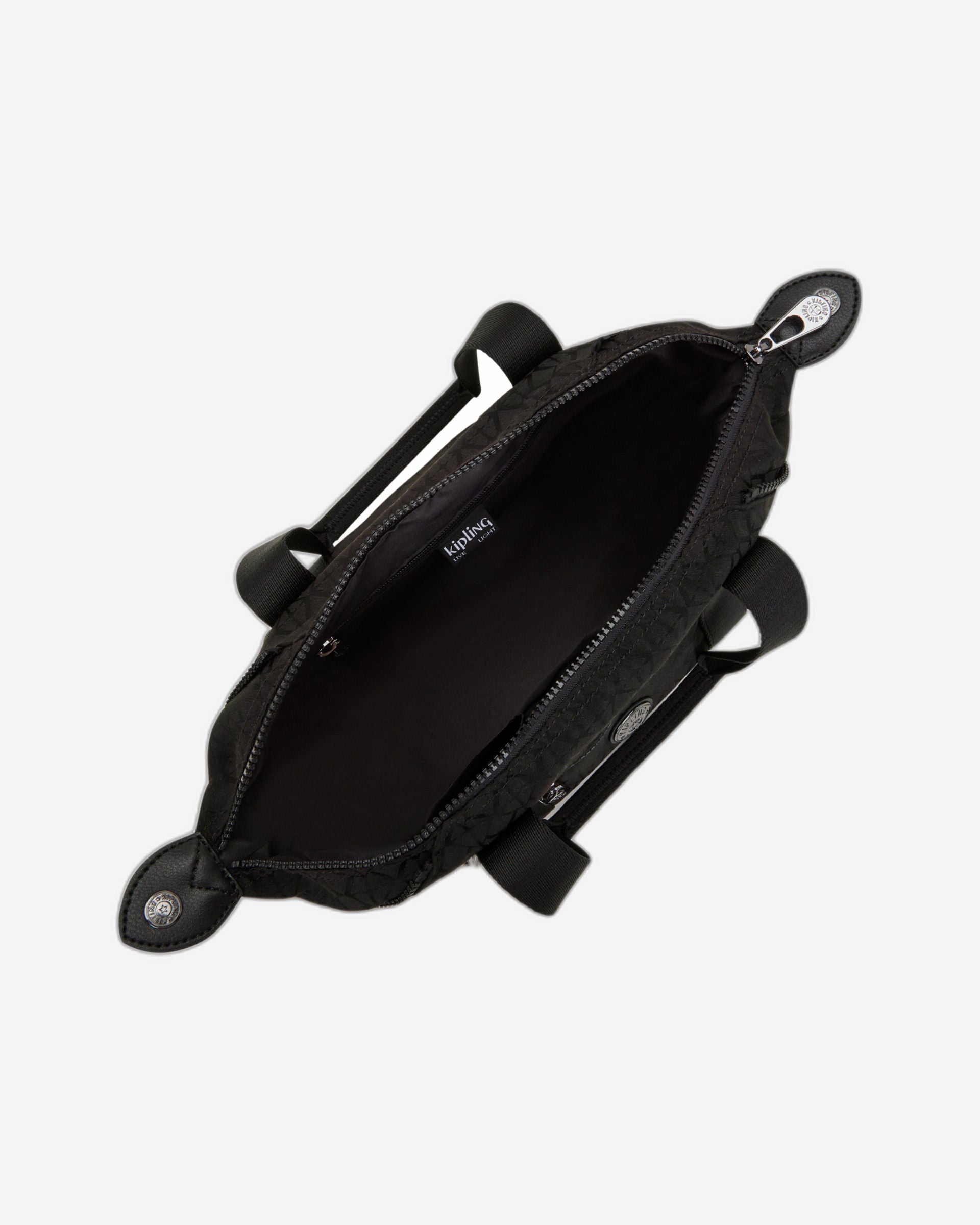 Kipling Art Mini Black Sign Jq Small Handbag I3468-Y12