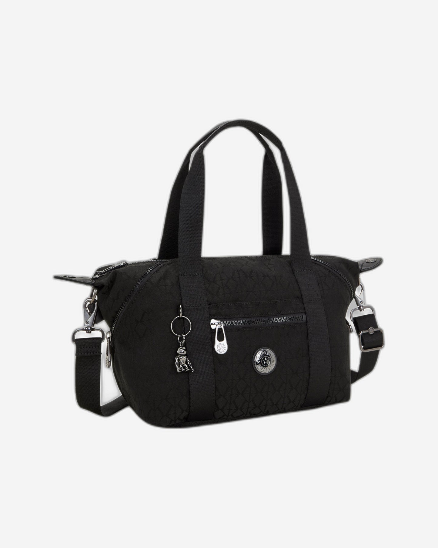 Kipling Art Mini Black Sign Jq Small Handbag I3468-Y12