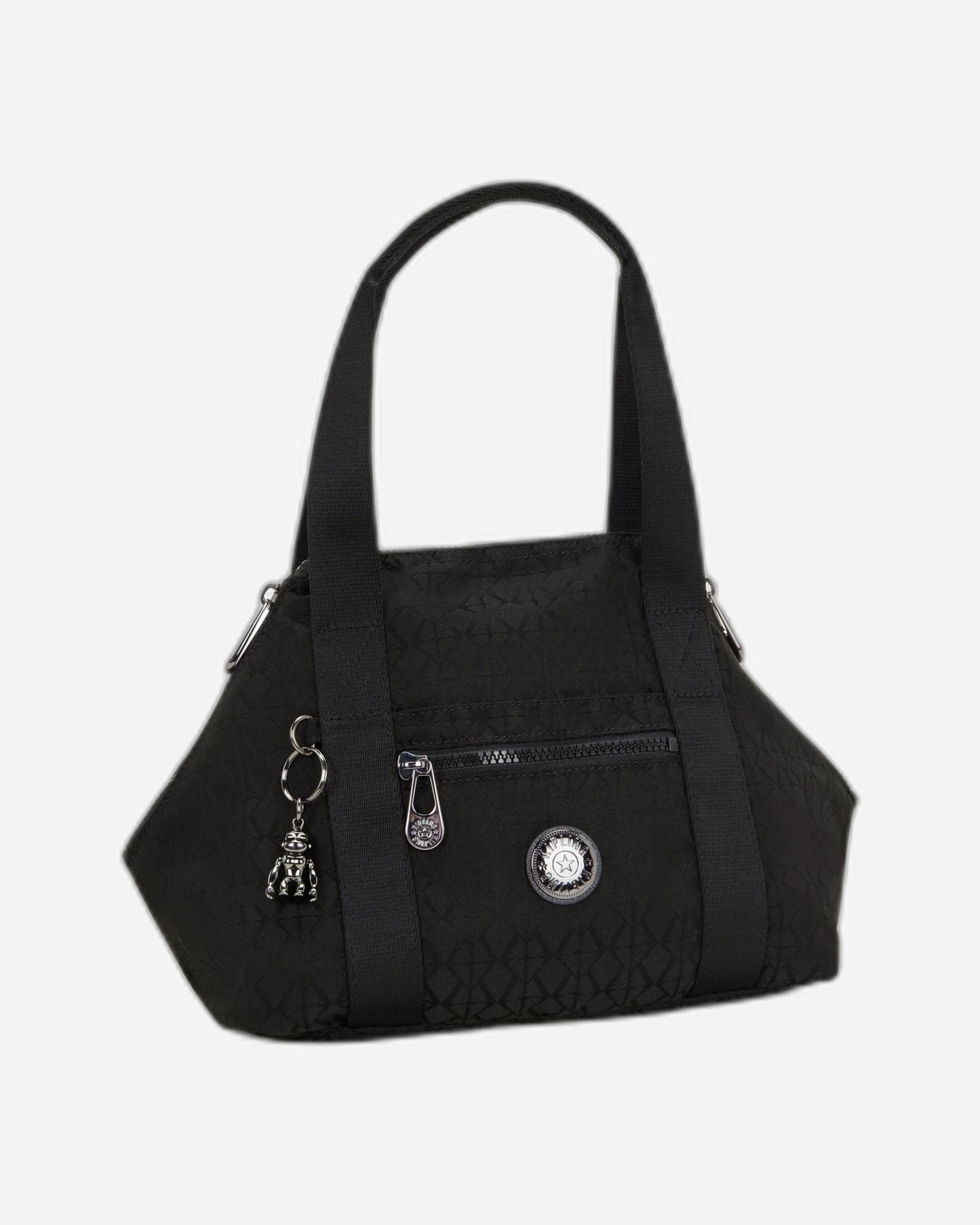 Kipling Art Mini Black Sign Jq Small Handbag I3468-Y12