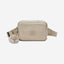 Kipling Abanu Multi Signature Beige Embossed Small Crossbody Bag I3492-96A
