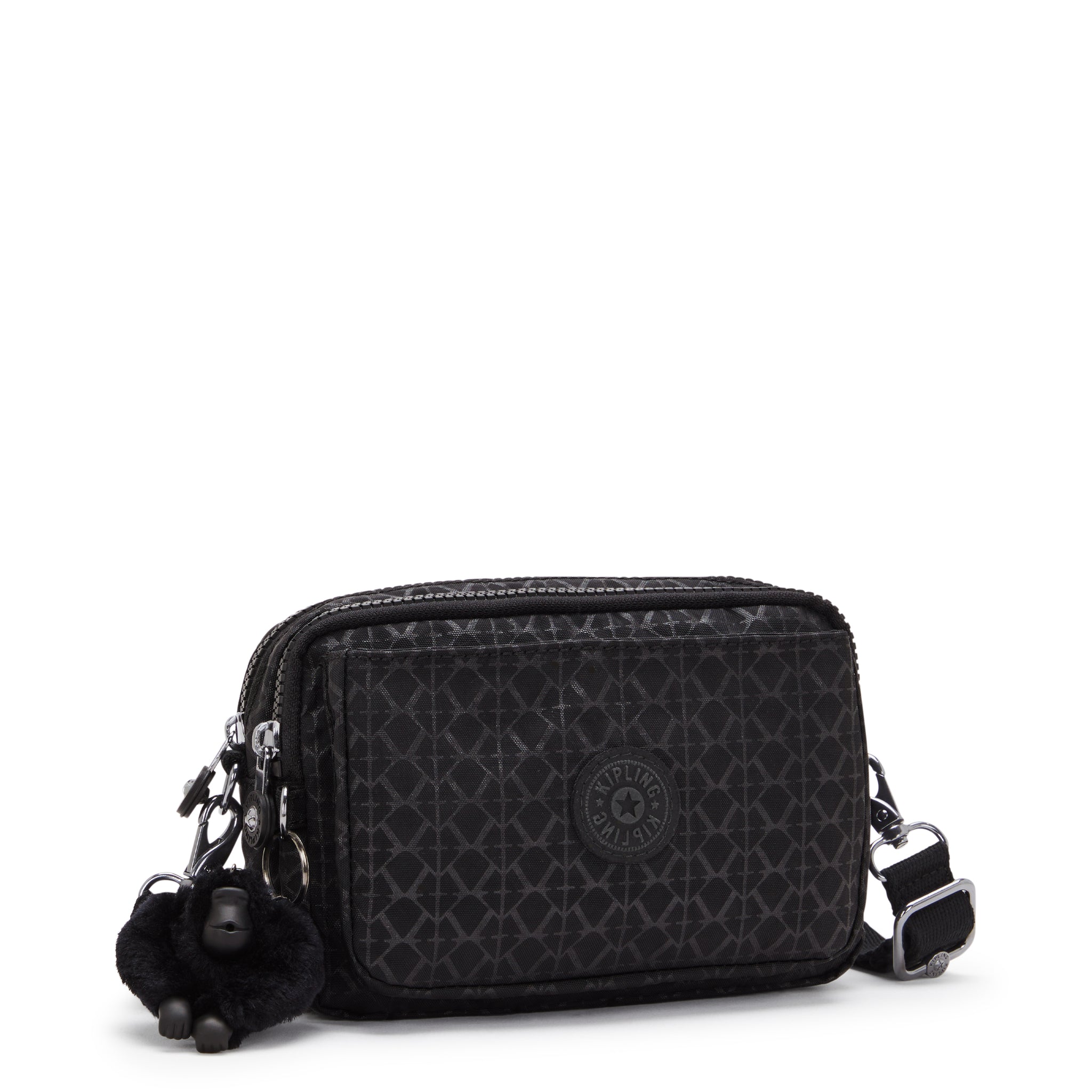 Kipling Abanu Multi Signature Emb Crossbody Bag C2I3492-K59