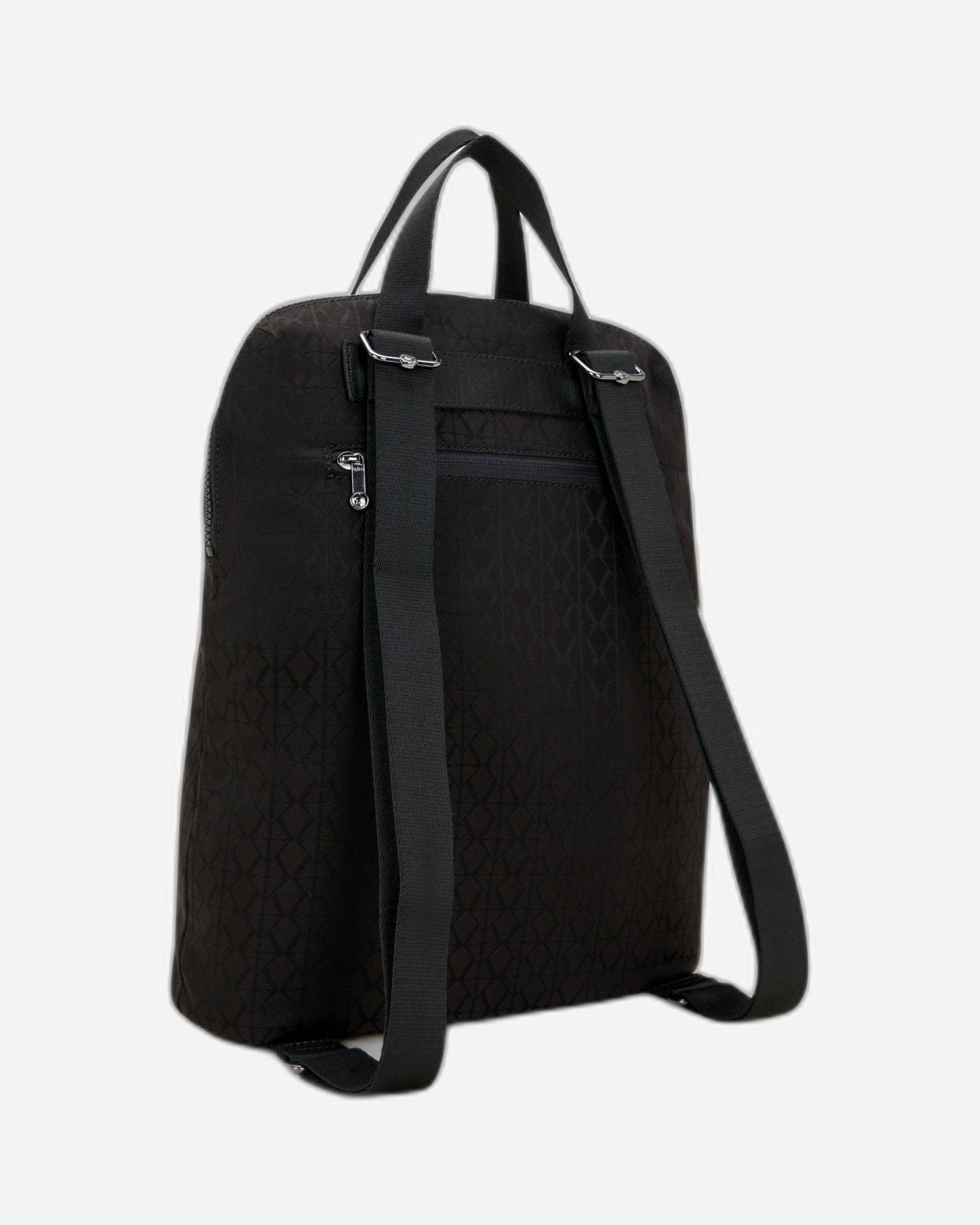 Kipling Kazuki Black Sign Jq Medium Backpack I3507-Y12