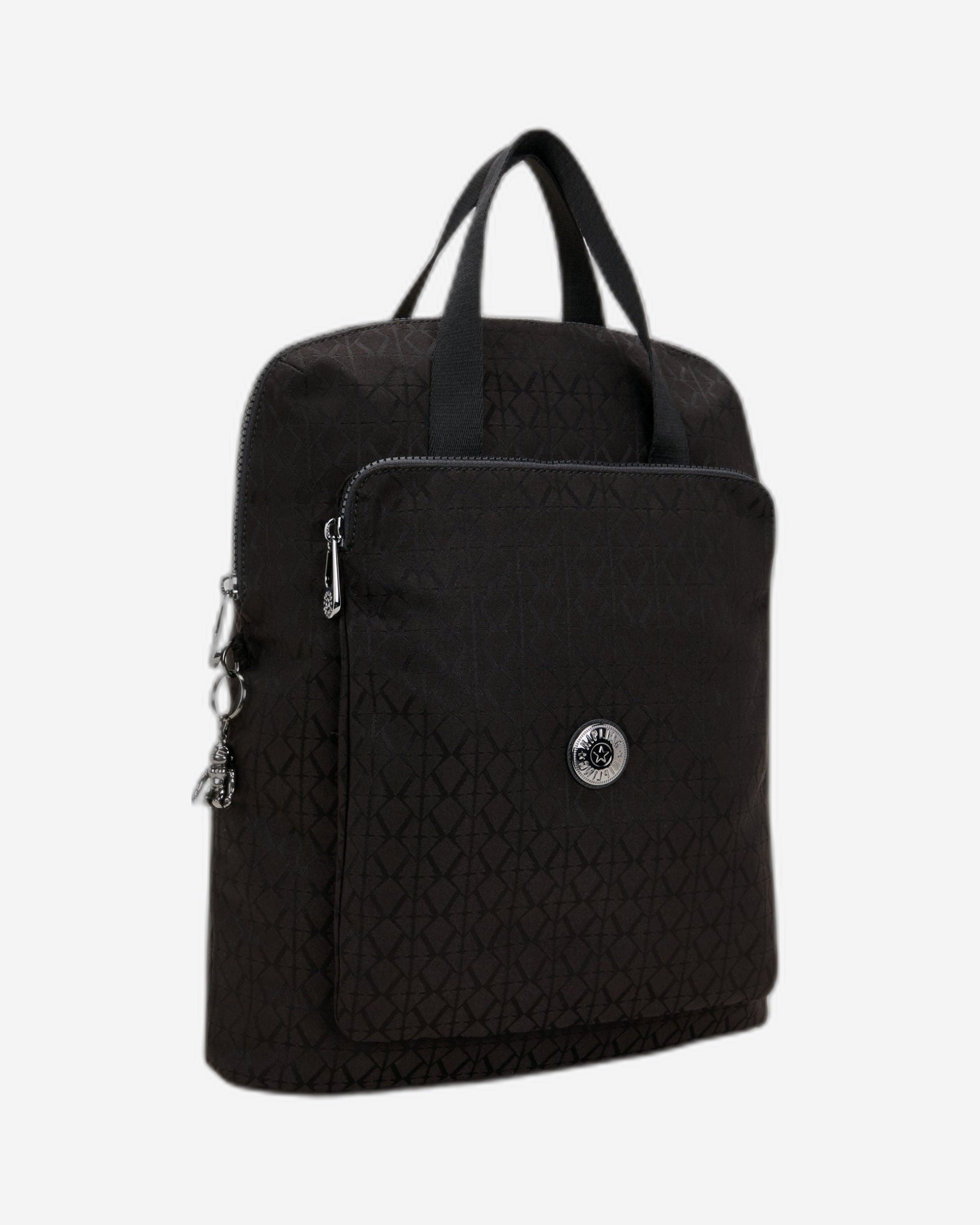 Kipling Kazuki Black Sign Jq Backpack I3507-Y12