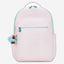 Kipling Seoul College Extra Sea Pink Met Large Backpack with Laptop Compartment I3514-52J