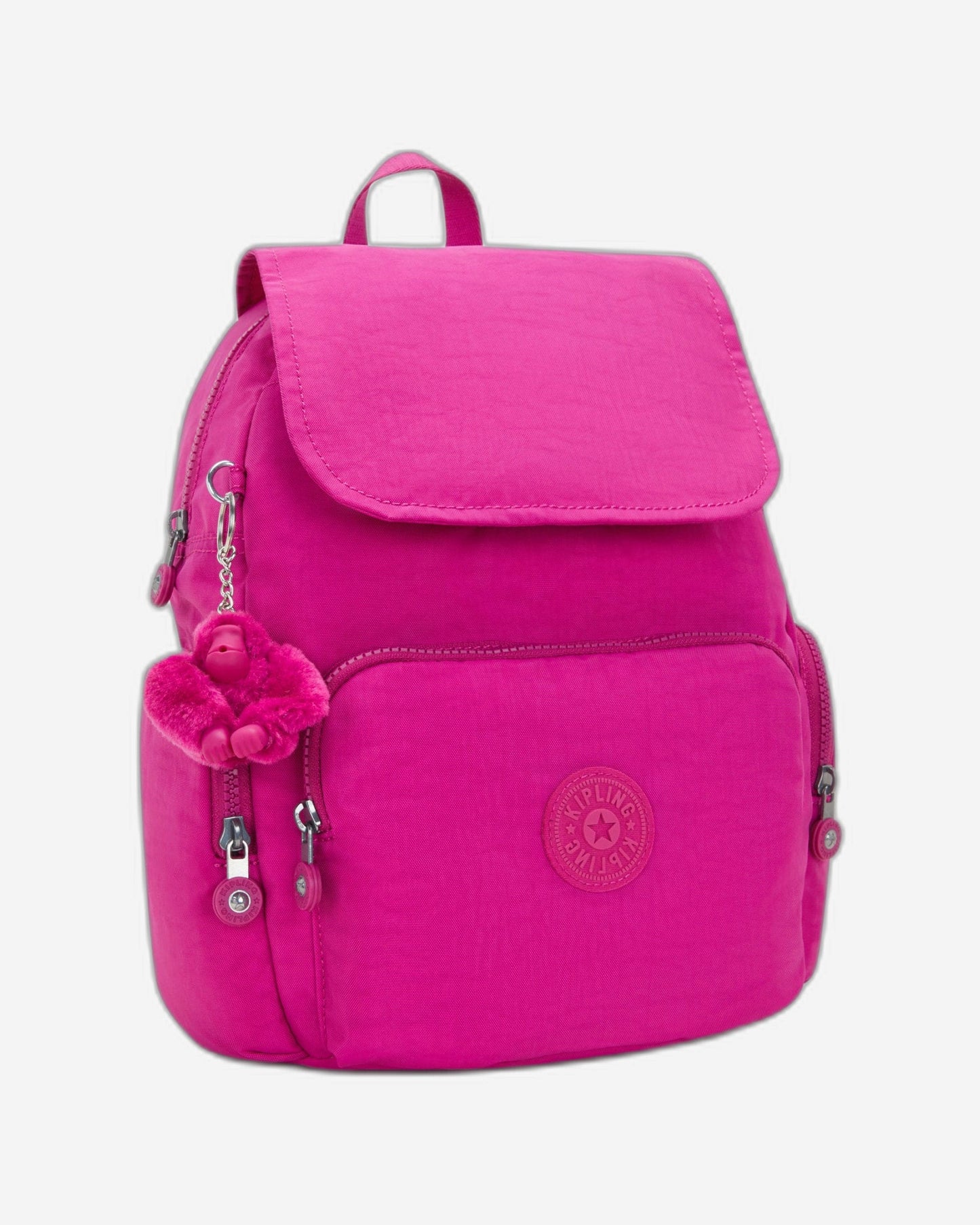 Kipling City Zip S Glowing Fuchsia Small Backpack I3523-3KU