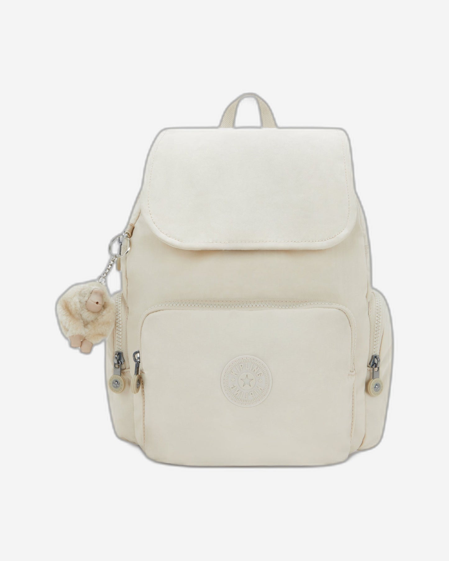 Kipling City Zip S Hideaway Beige Small Backpack I3523-7JR