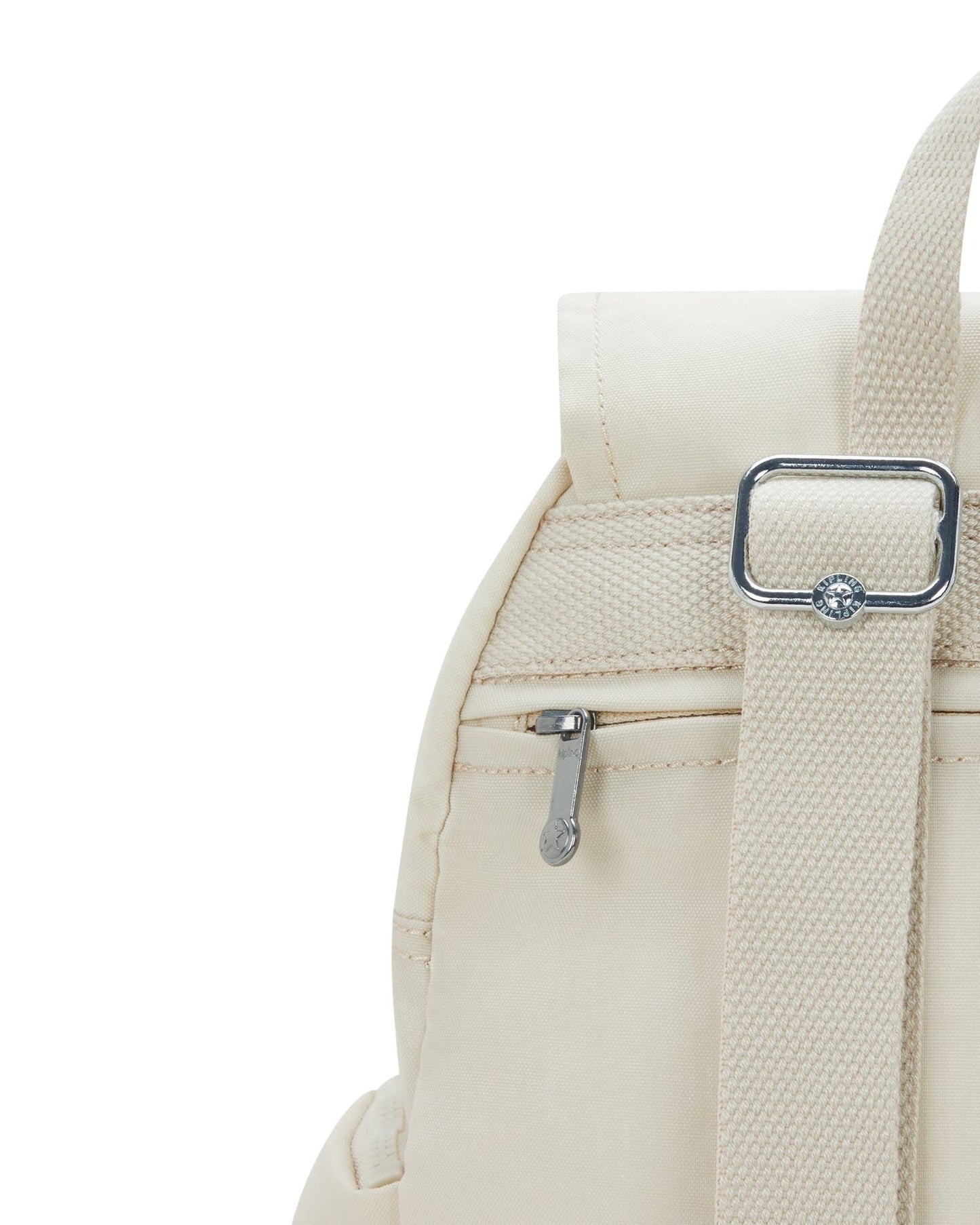 Kipling City Zip S Hideaway Beige Small Backpack I3523-7JR
