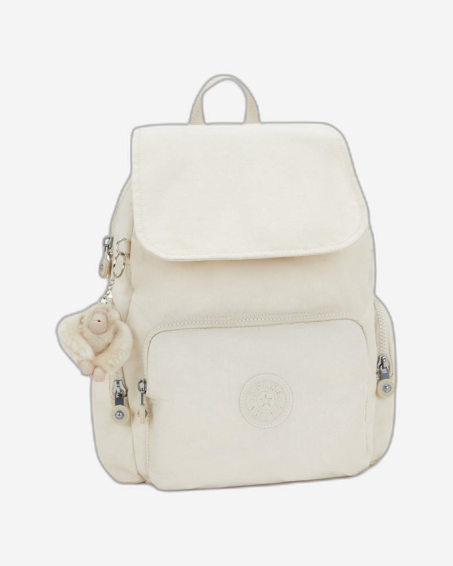 Kipling City Zip S Hideaway Beige Small Backpack I3523-7JR