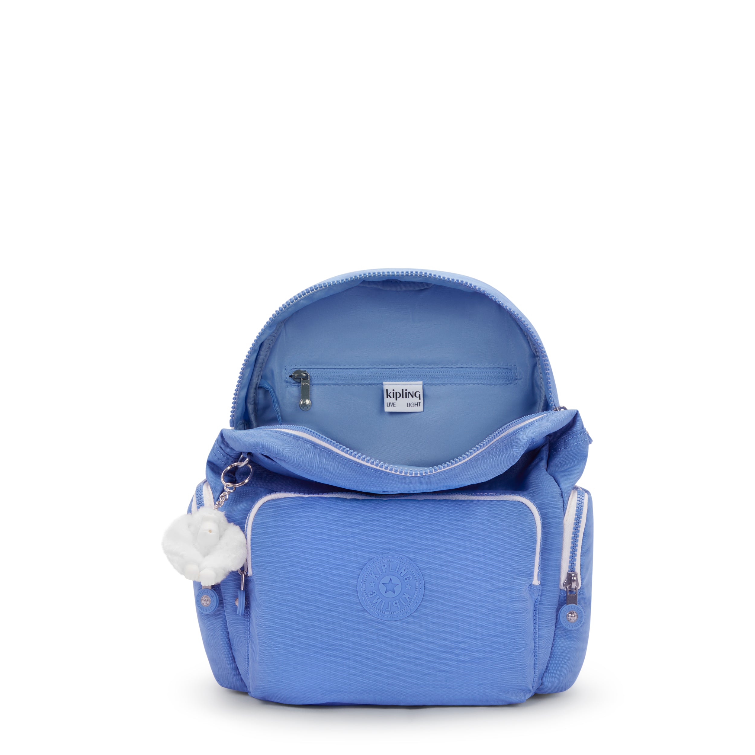 Kipling City Zip S Cocktail Blue Small Backpack I3523-87S