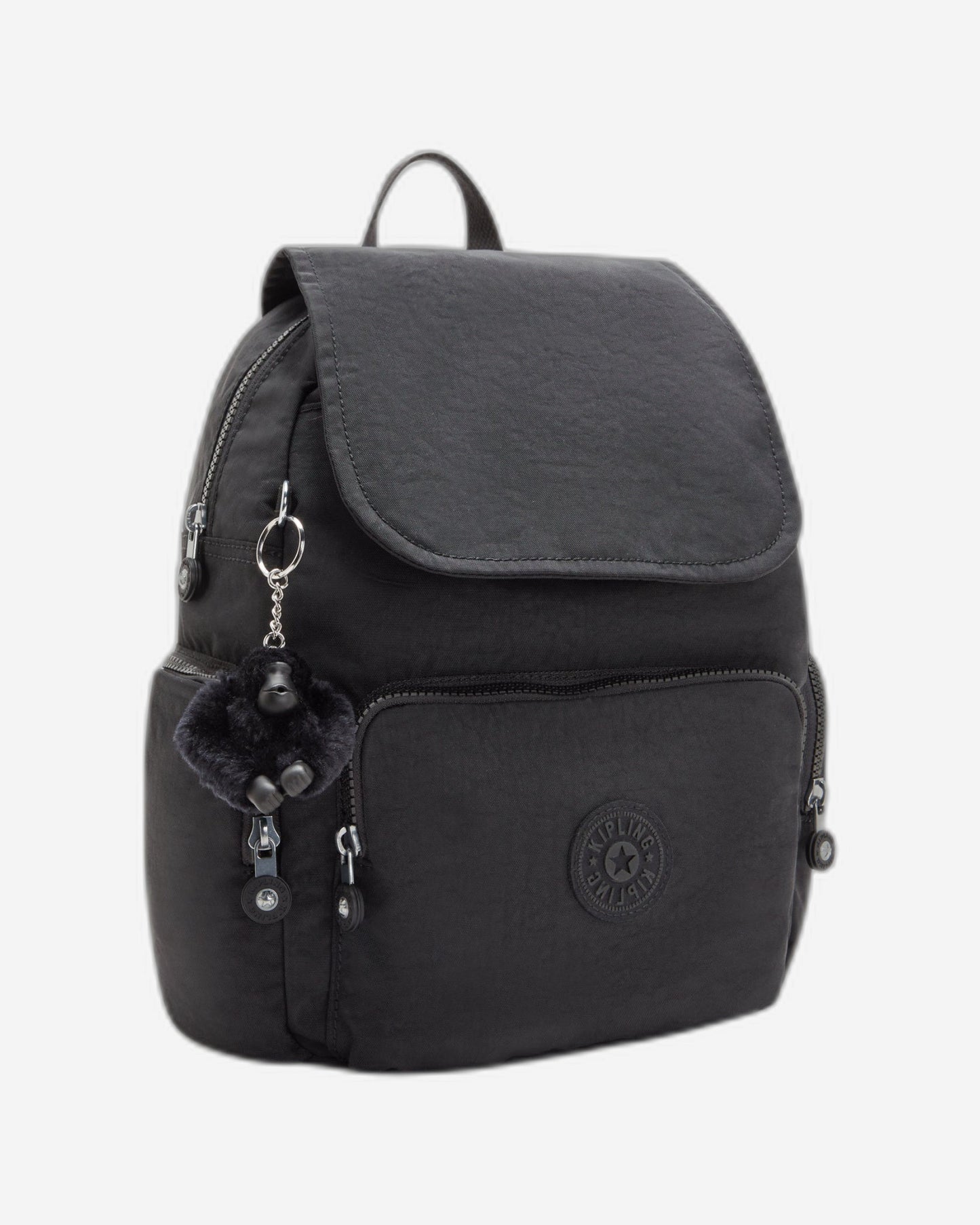 Kipling City Zip S Black Noir Small Backpack C2I3523-P39