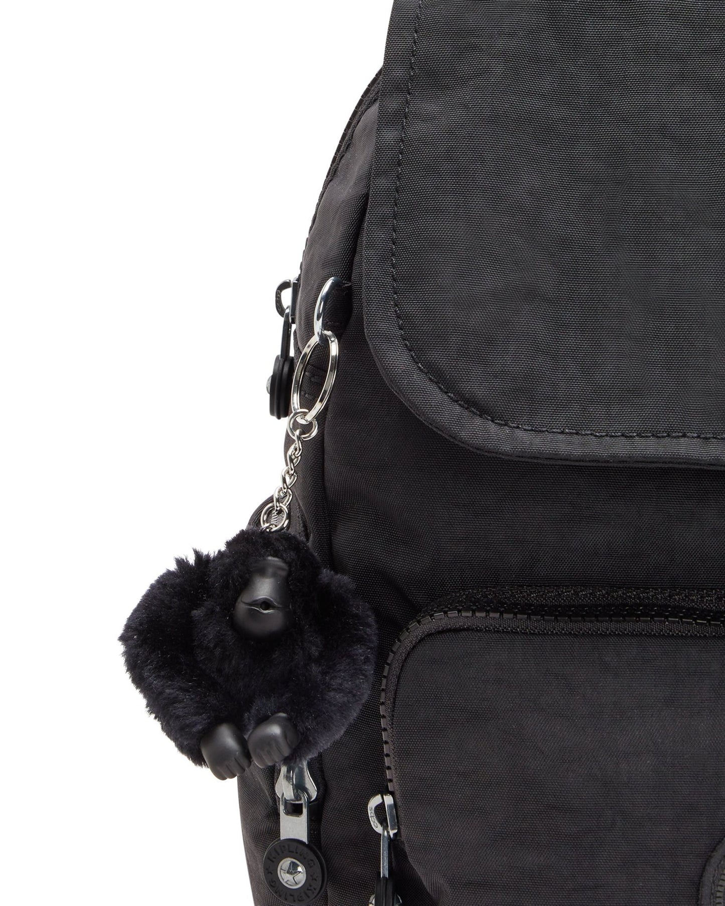 Kipling City Zip S Black Noir Small Backpack C2I3523-P39