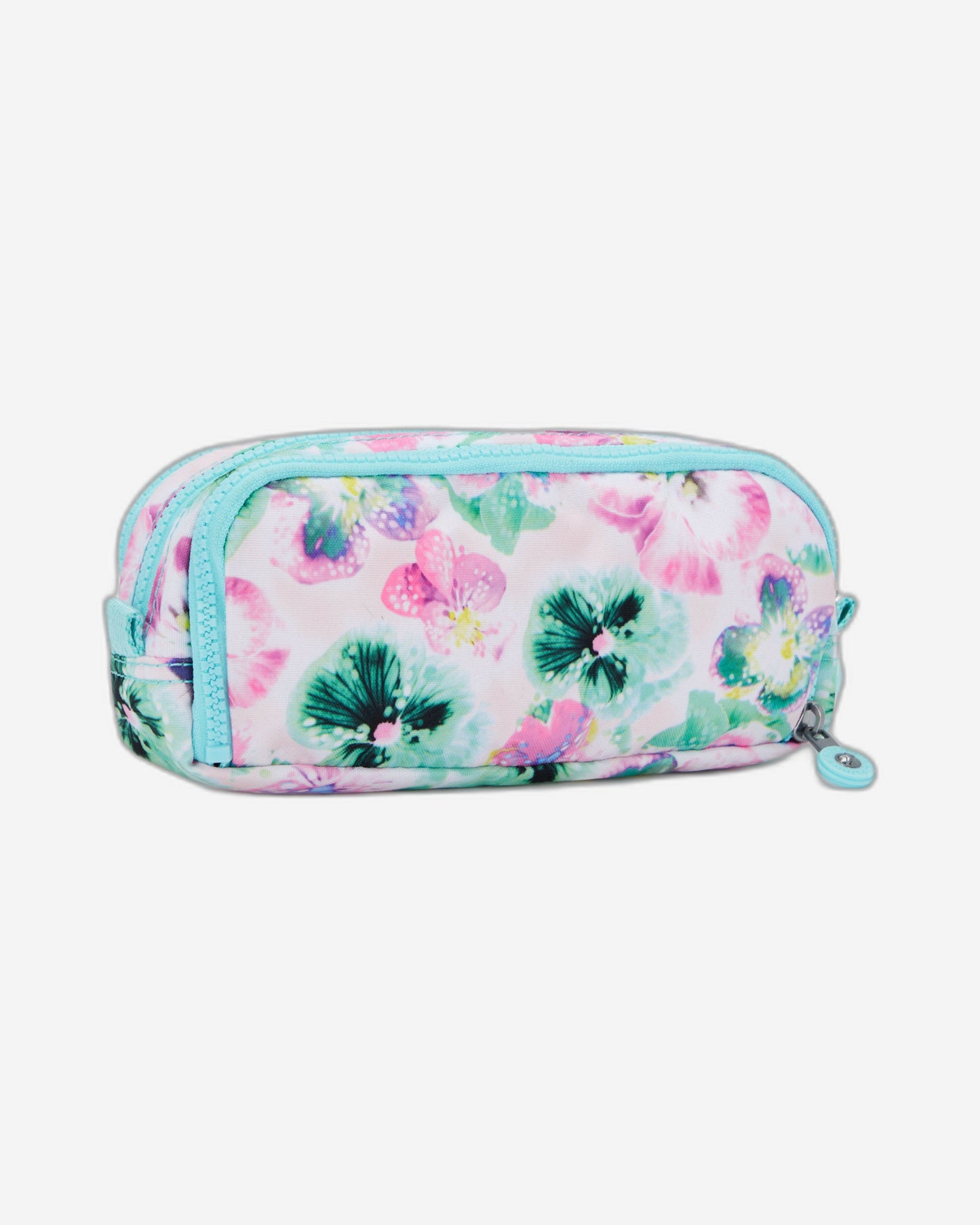 Kipling Gitroy Aqua Blossom Large Pencase C2I3560-7EC